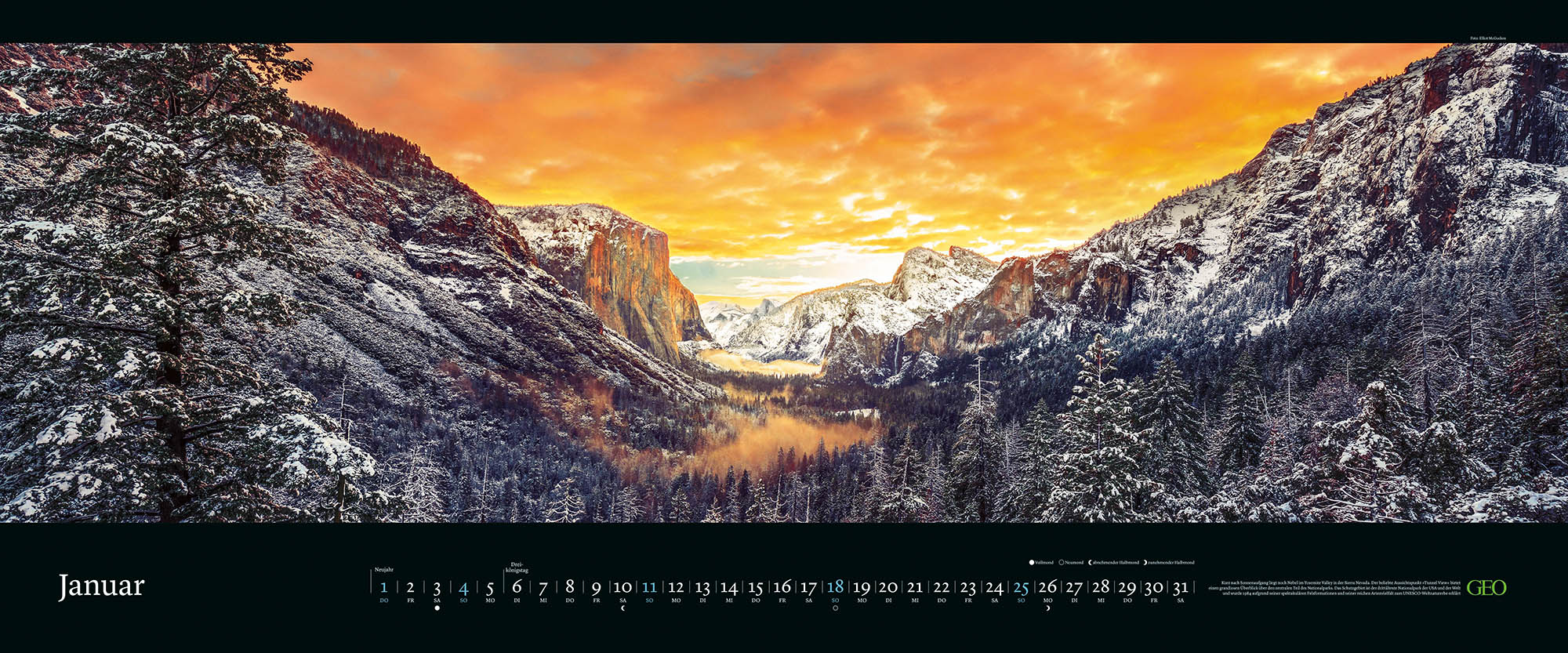 Panorama-Kalender "Orte der Stille" 2026
