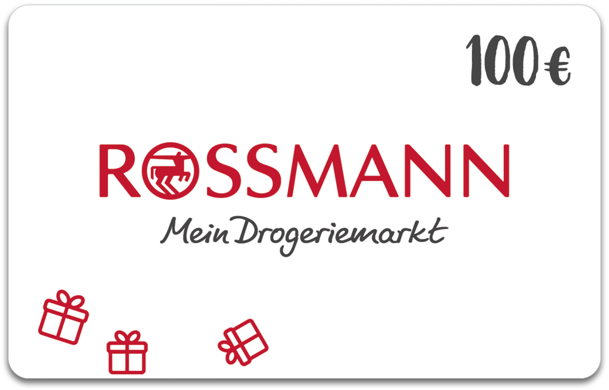 100,&ndash; &euro; ROSSMANN-Gutschein 