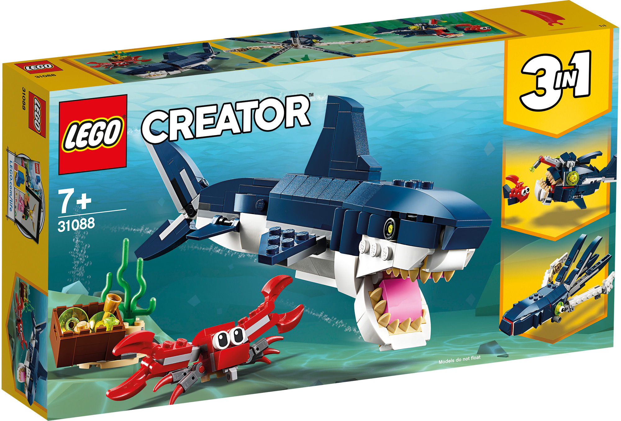 LEGO Creator „Bewohner der Tiefsee“