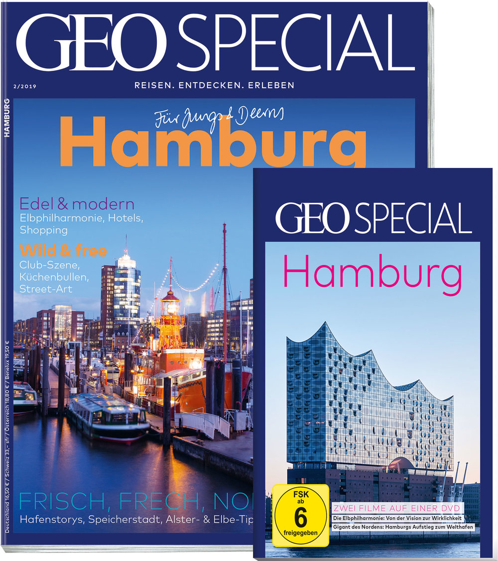 GEO SPECIAL-Bestseller „Hamburg“ mit DVD