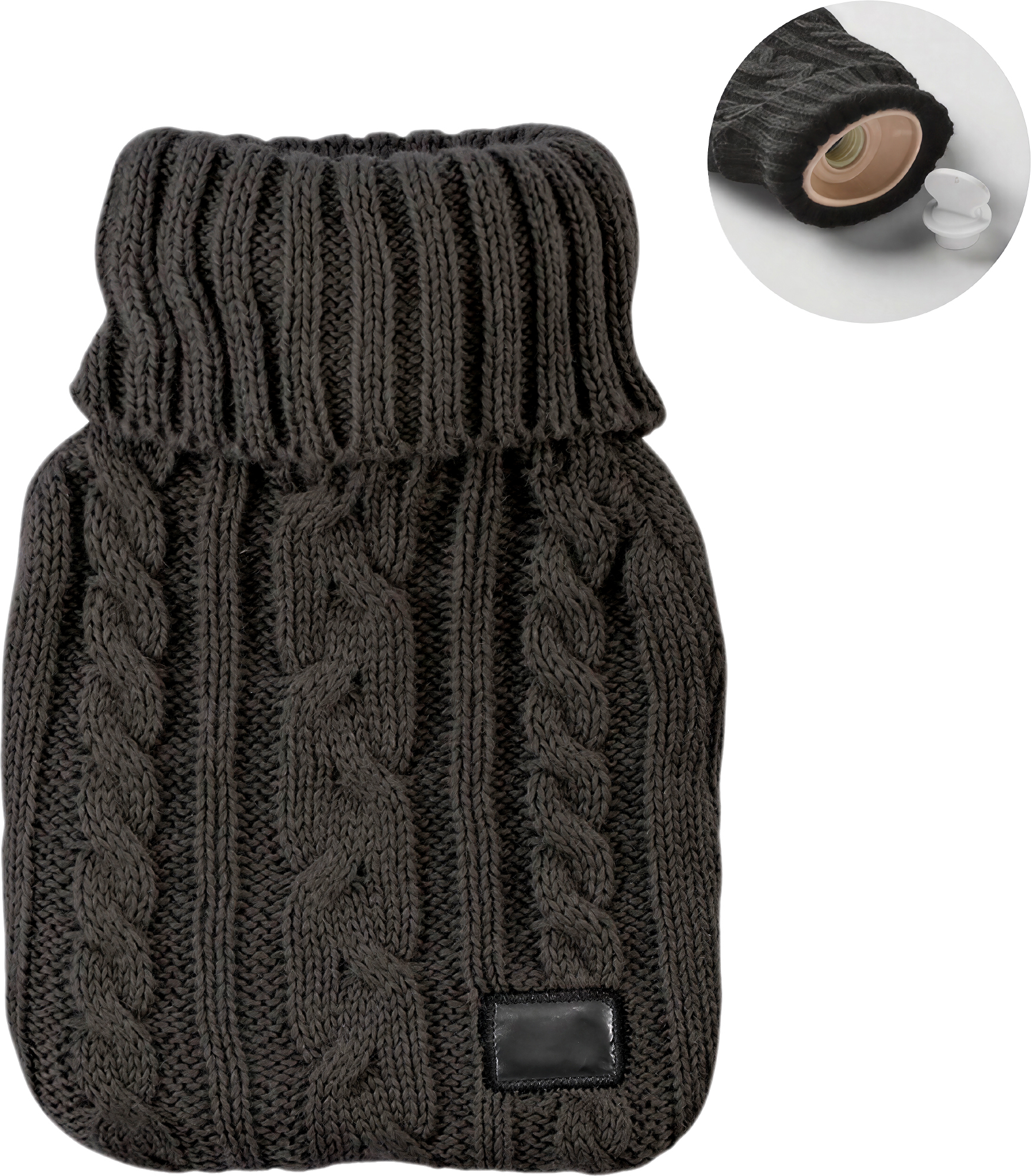 TOASTY W&auml;rmflasche 400ml schwarz