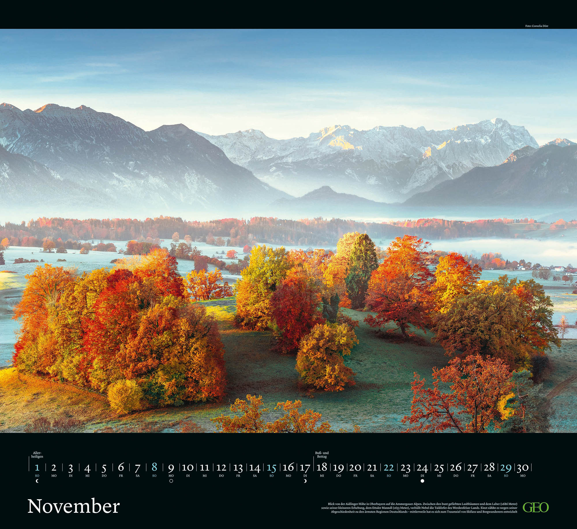 Kalender "Naturwunder Deutschland" 2026