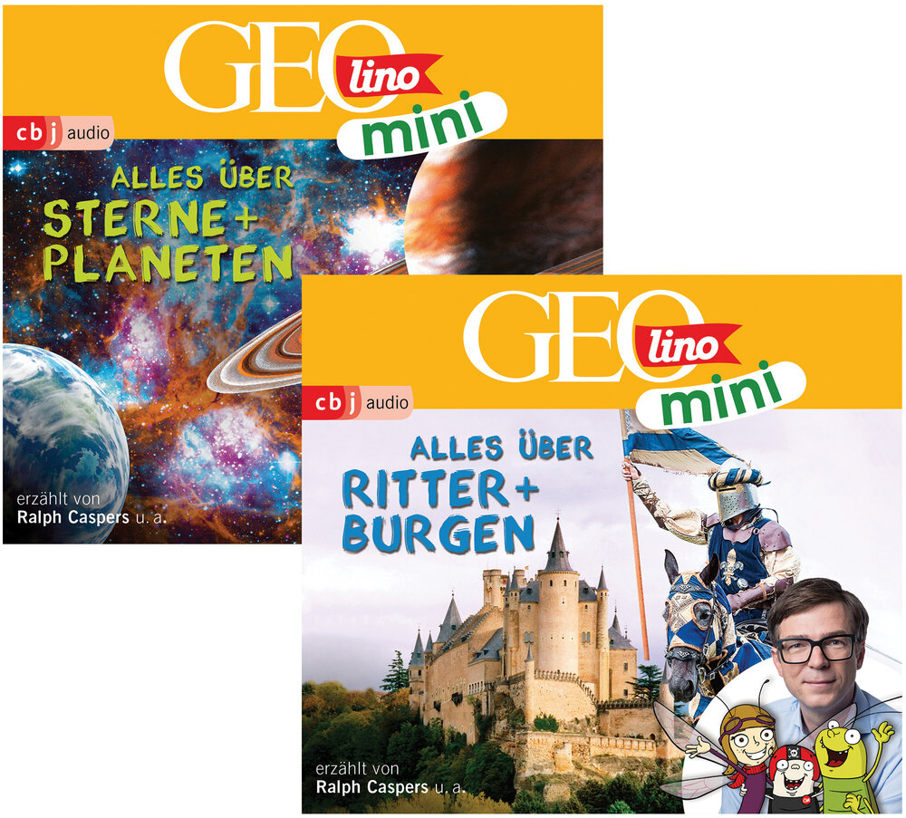 Hörspiel Bundle " Alles über Ritter und Burgen & Sterne und Planeten"