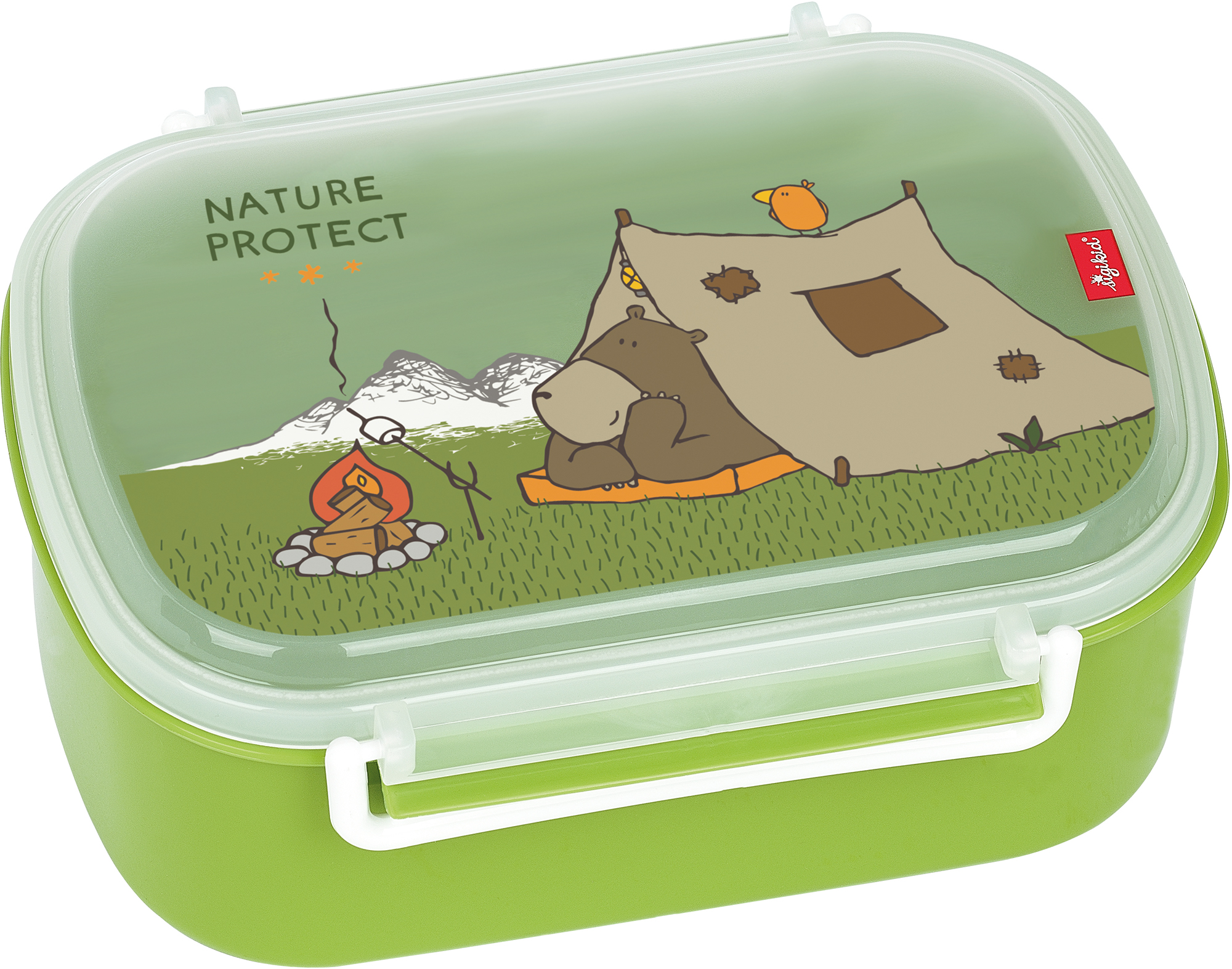 SIGIKID Brotzeitbox &bdquo;Forest Grizzly&ldquo;