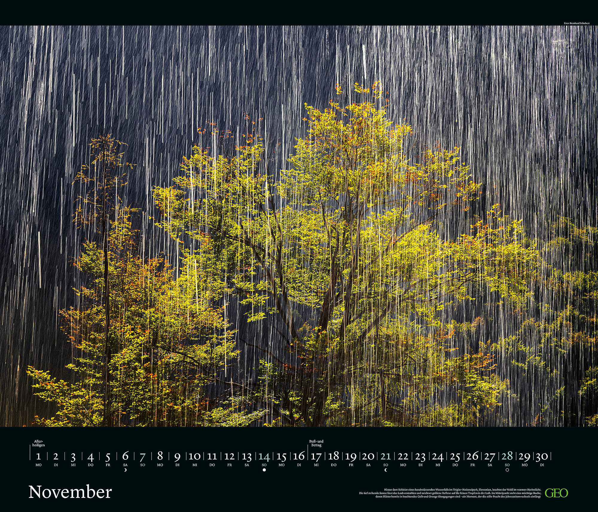 Edition-Kalender "Kr&auml;fte der Natur" 2027