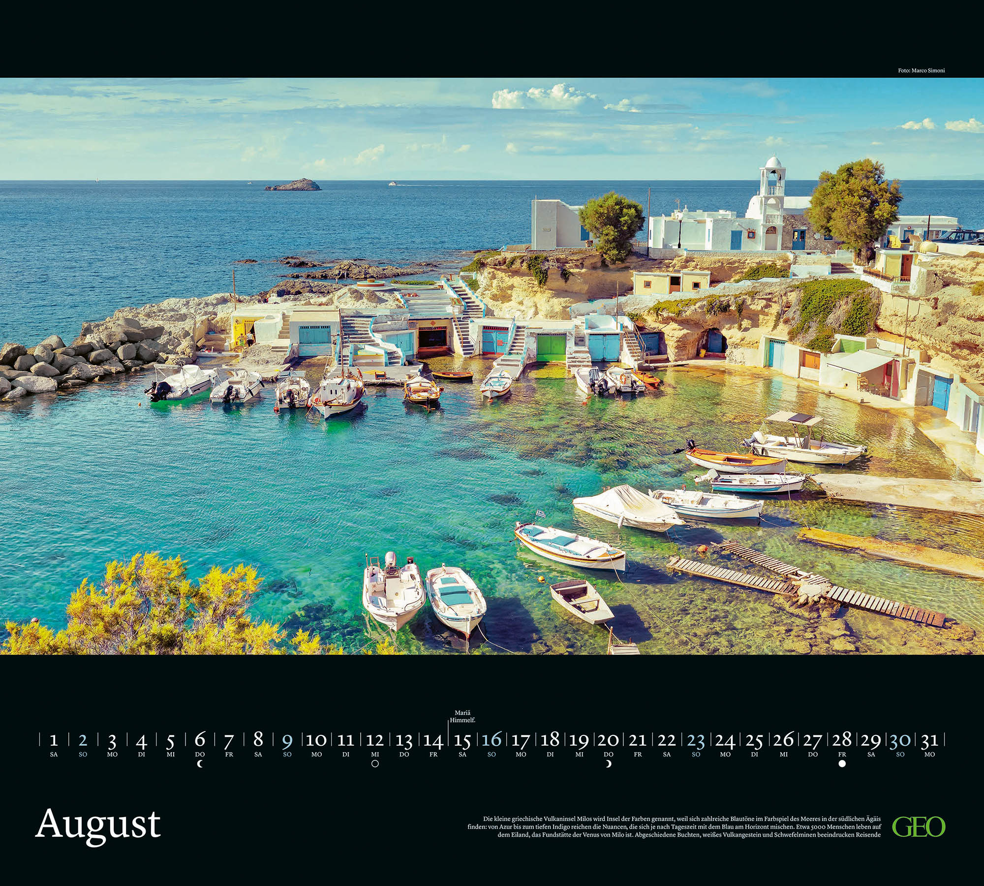 Kalender "Im Licht des S&uuml;dens" 2026