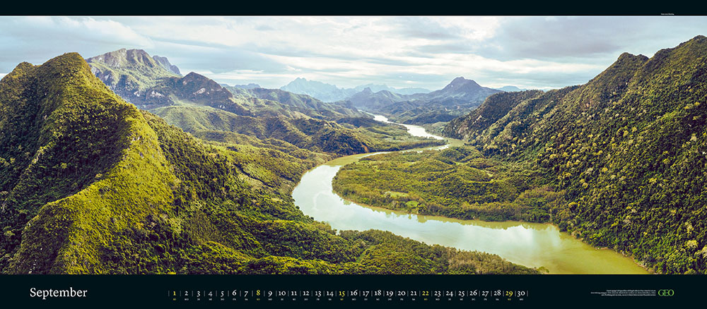 Panorama-Kalender-Abo "Der Blick ins Weite" 2024