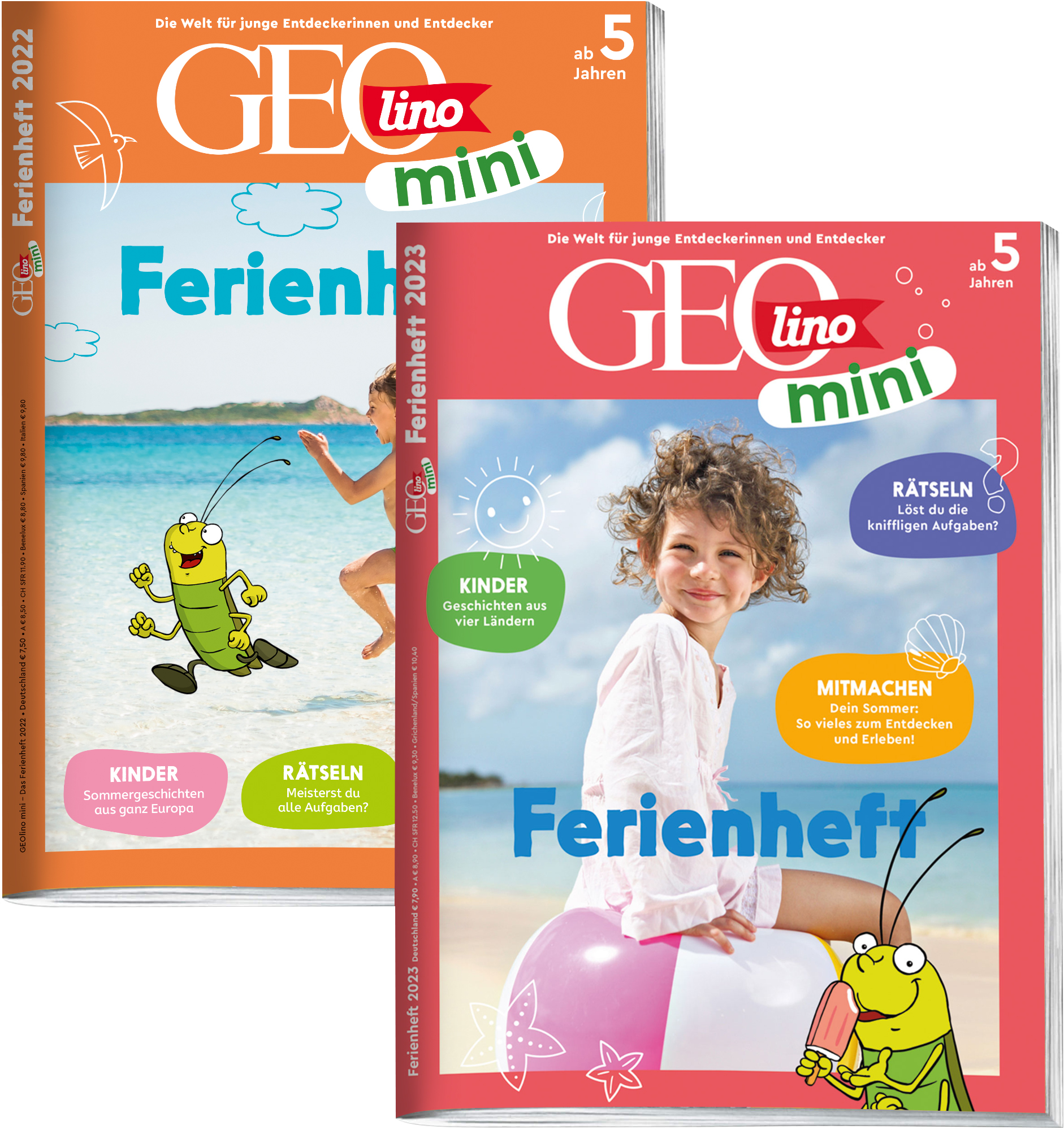GEOLINO MINI Ferienhefte 2022 & 2023