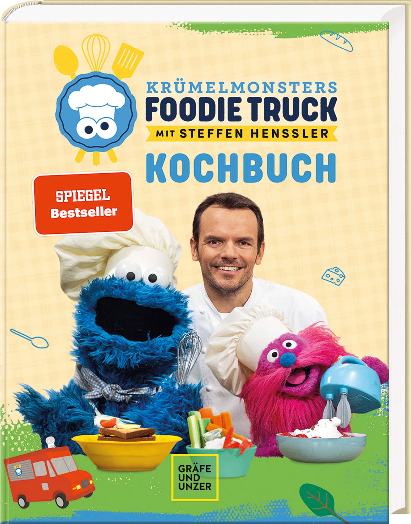 Kochbuch „Krümelmonsters Foodie Truck“ mit Steffen Henssler Kochbuch „Krümelmonsters Foodie Truck“ mit Steffen Henssler