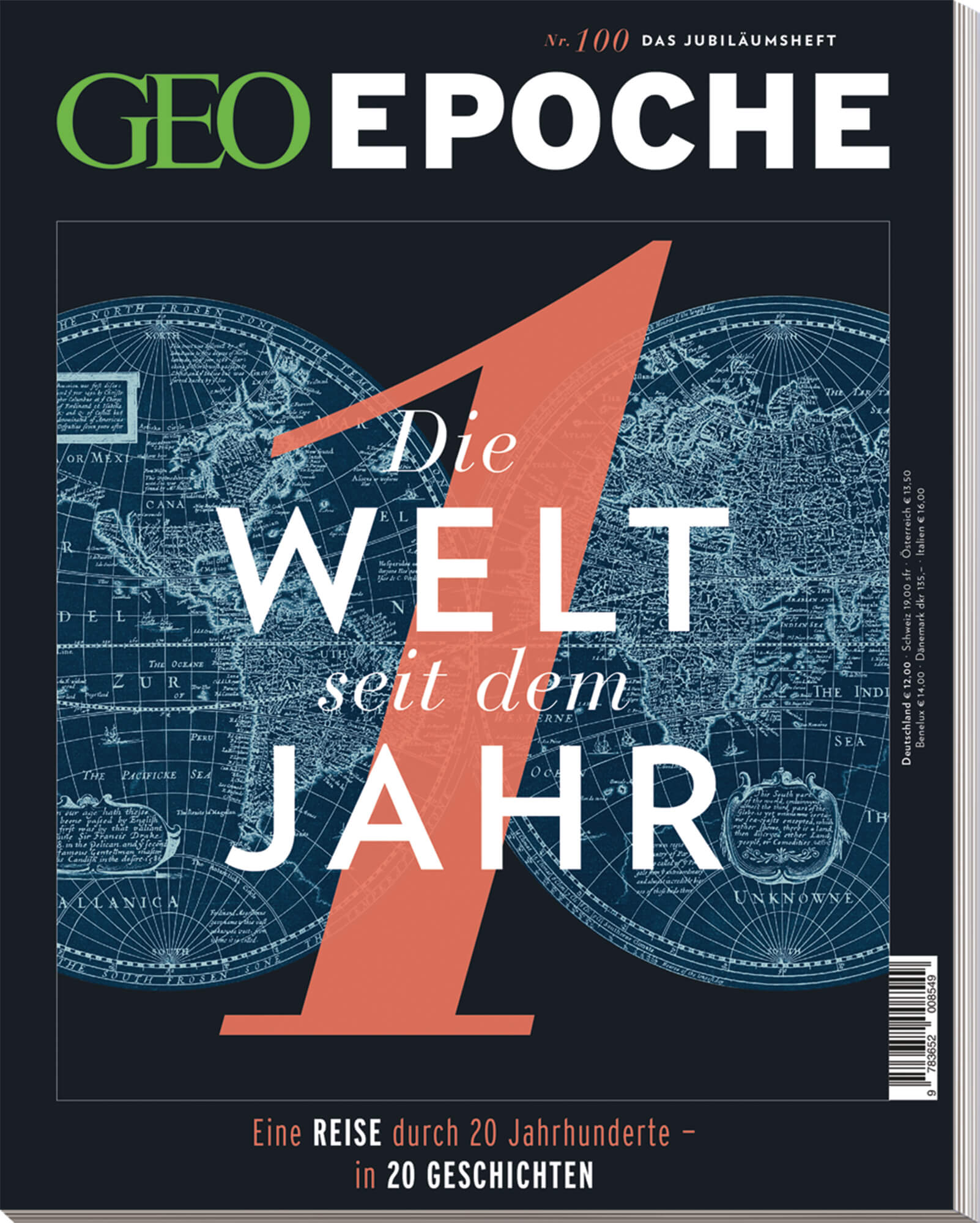 GEO EPOCHE Jubil&auml;umsheft &bdquo;Die Welt seit dem Jahr 1&ldquo;