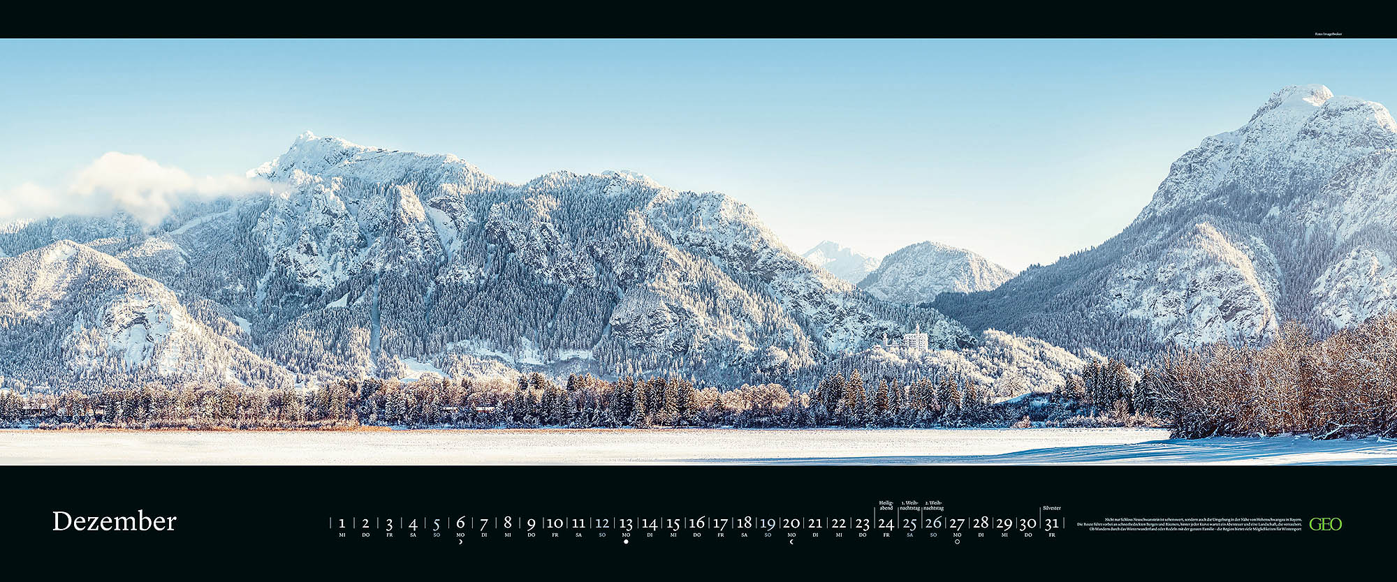 Panorama-Kalender "Orte der Stille" 2027