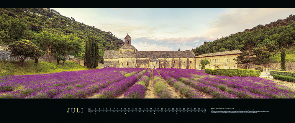 Panorama-Kalender-Abo " Orte der Stille" 2025