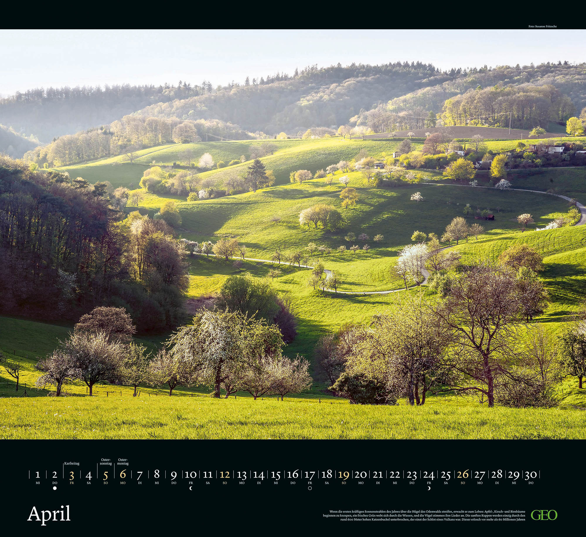 Kalender "Naturwunder Deutschland" 2026