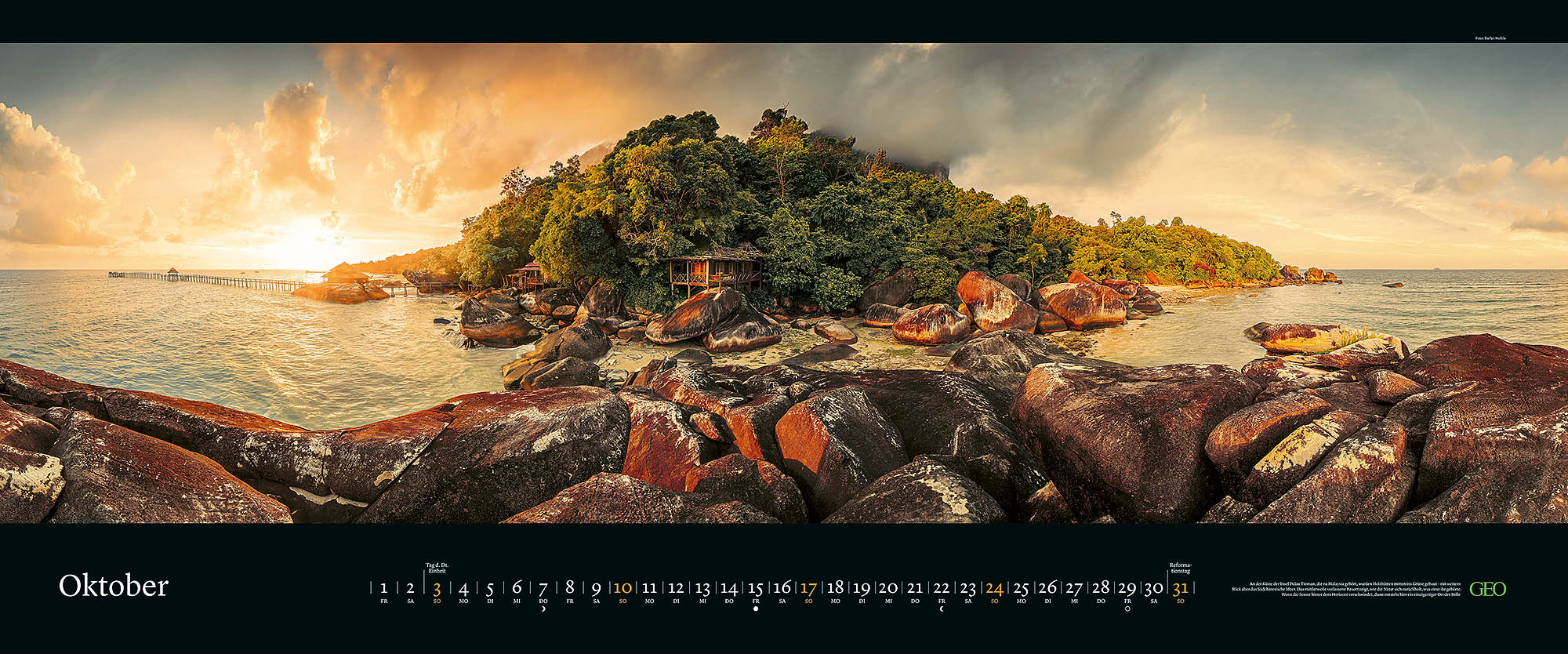 Panorama-Kalender "Orte der Stille" 2027