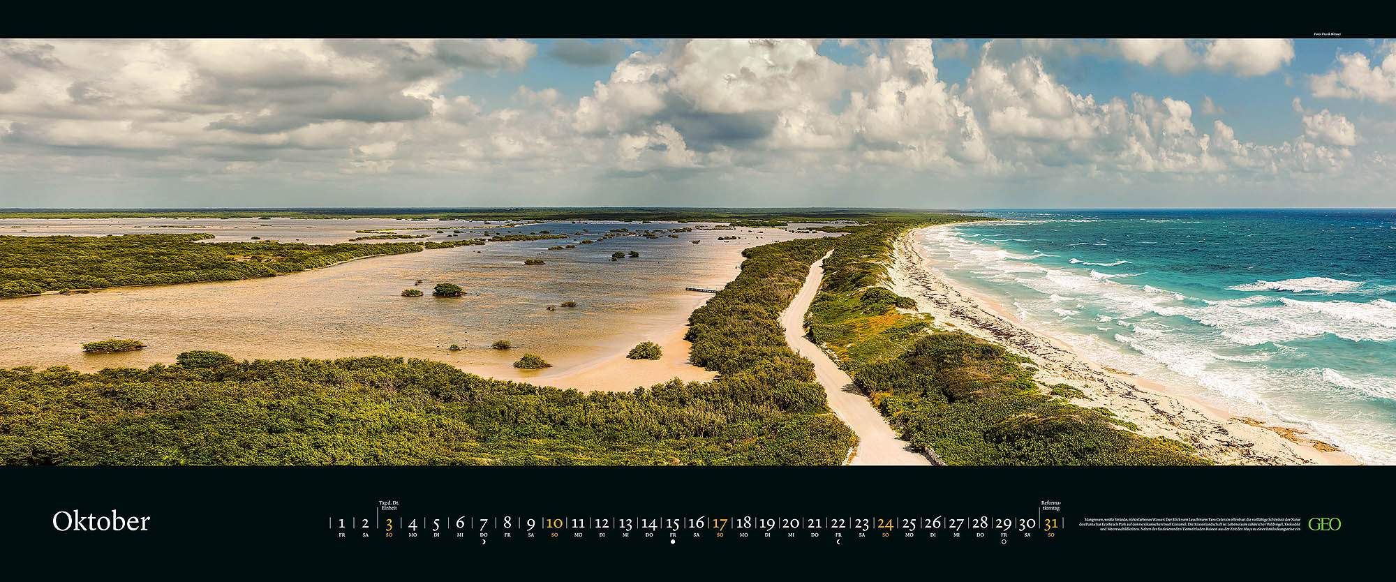 Panorama-Kalender Abo "Meeresweiten" 2027