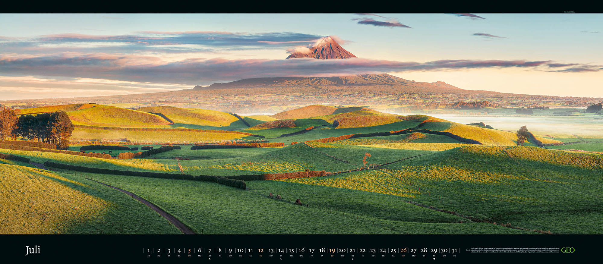 Panorama-Kalender "Der Blick ins Weite" 2026