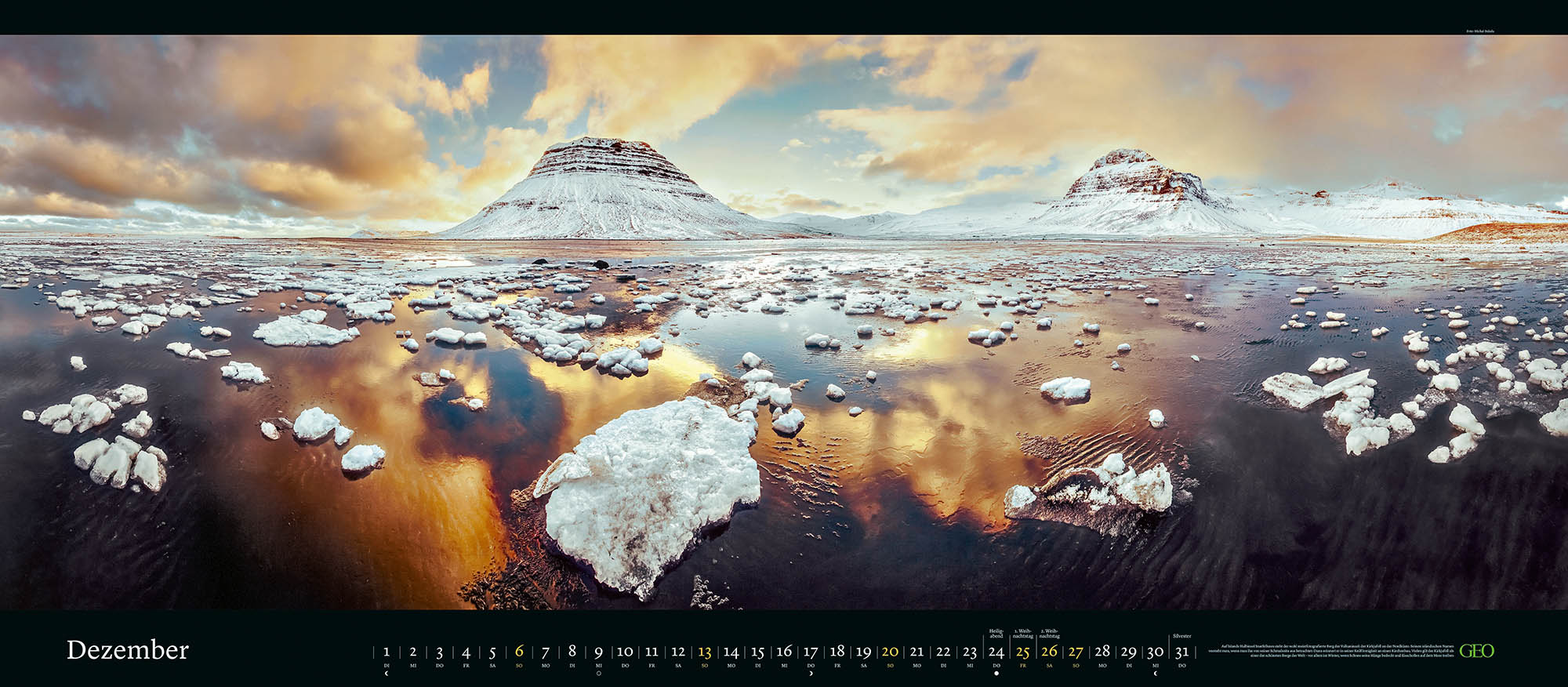 Panorama-Kalender "Der Blick ins Weite" 2026