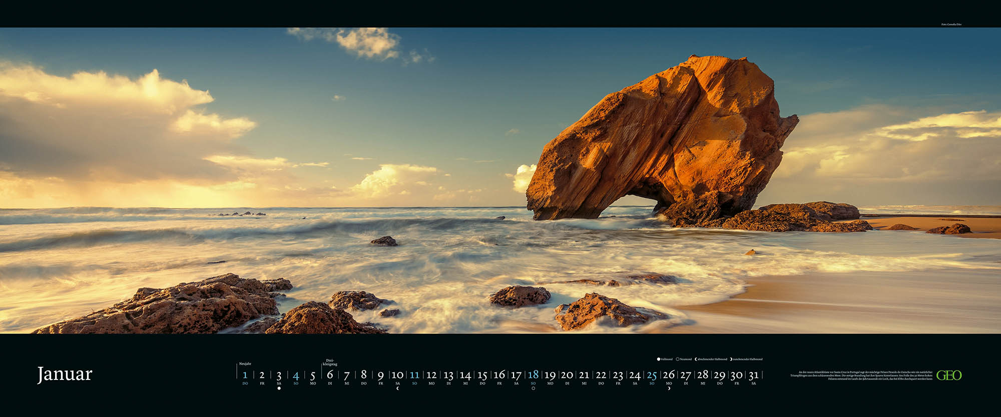Panorama-Kalender "Meeresweiten" 2026