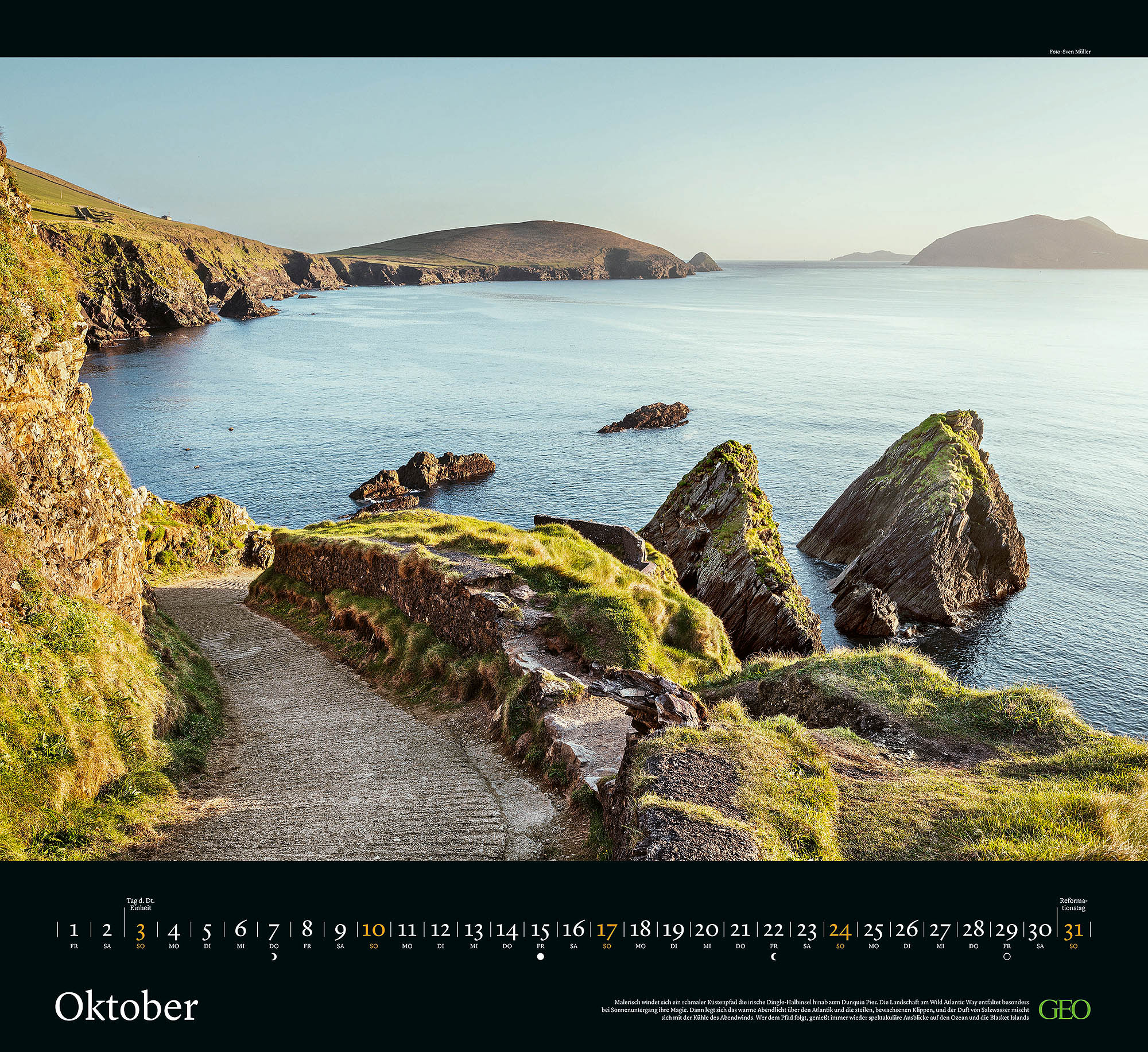 Kalender-Abo: Traumpfade 2027