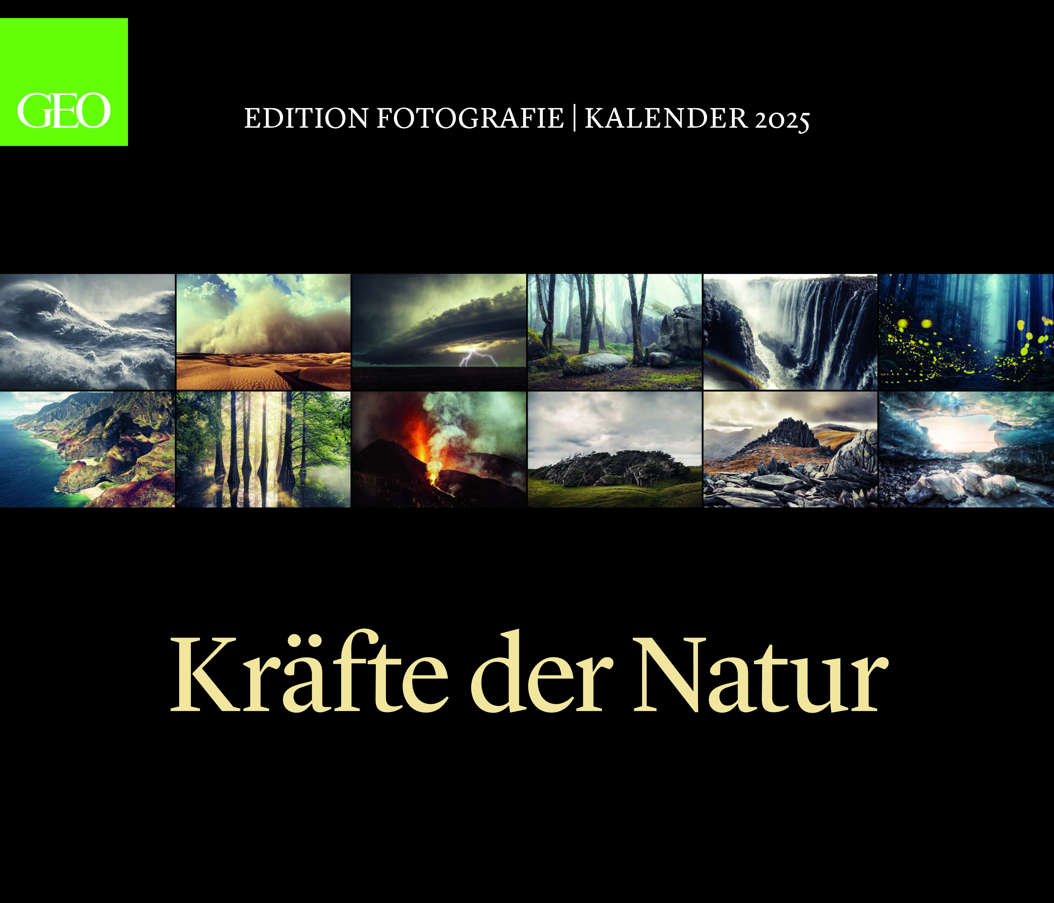 Edition-Kalender "Kräfte der Natur" 2025