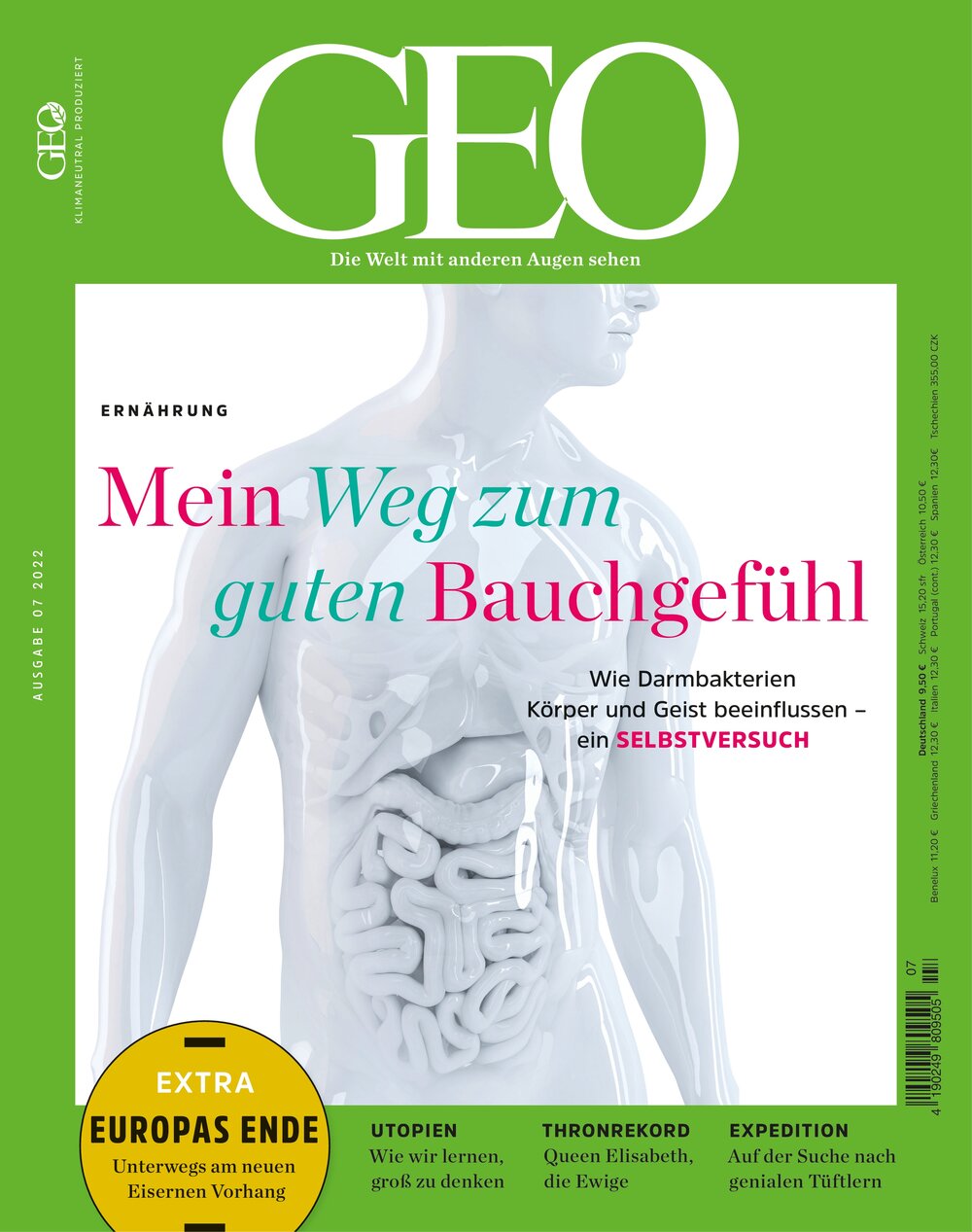Digital-Ausgabe von GEO