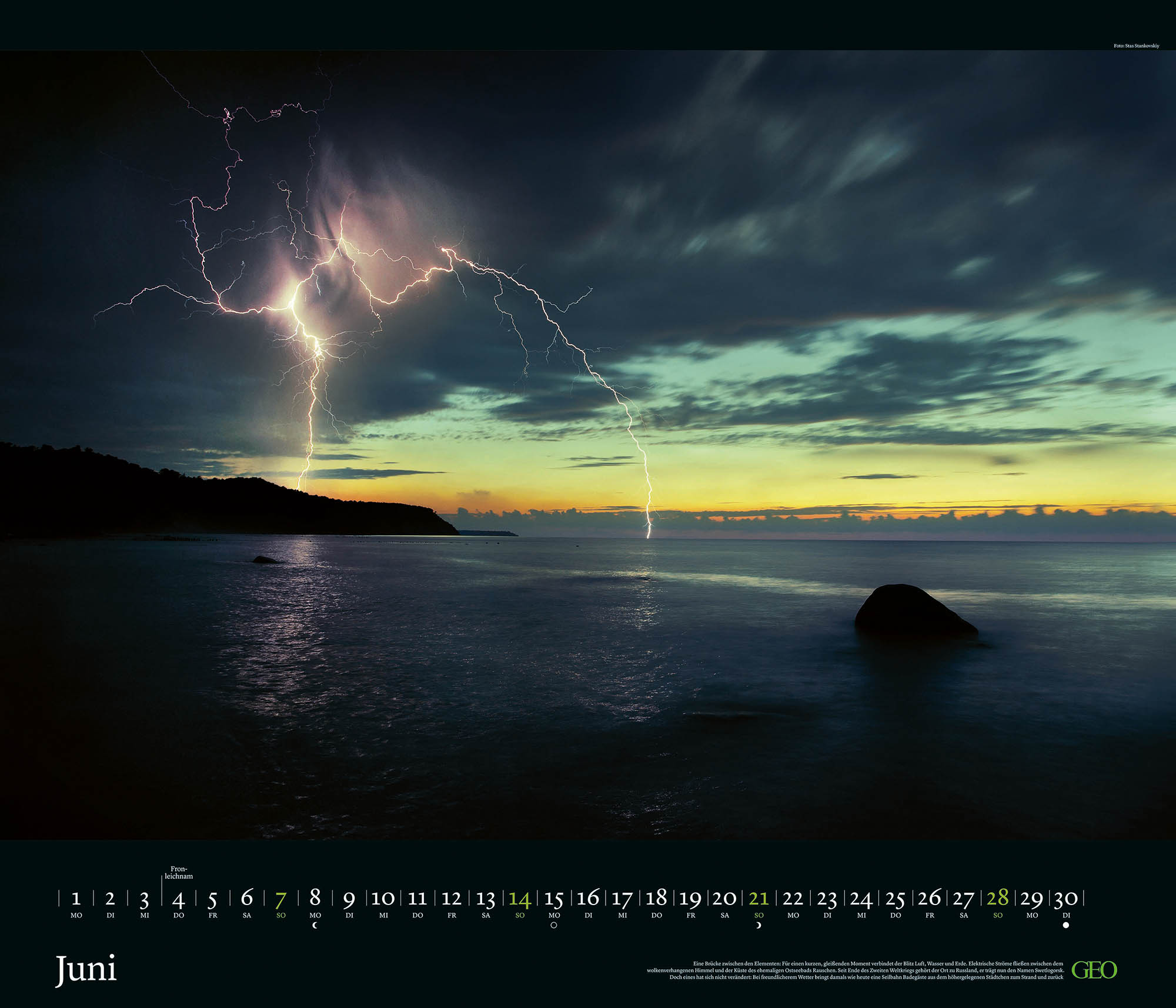 Edition-Kalender "Kräfte der Natur" 2026