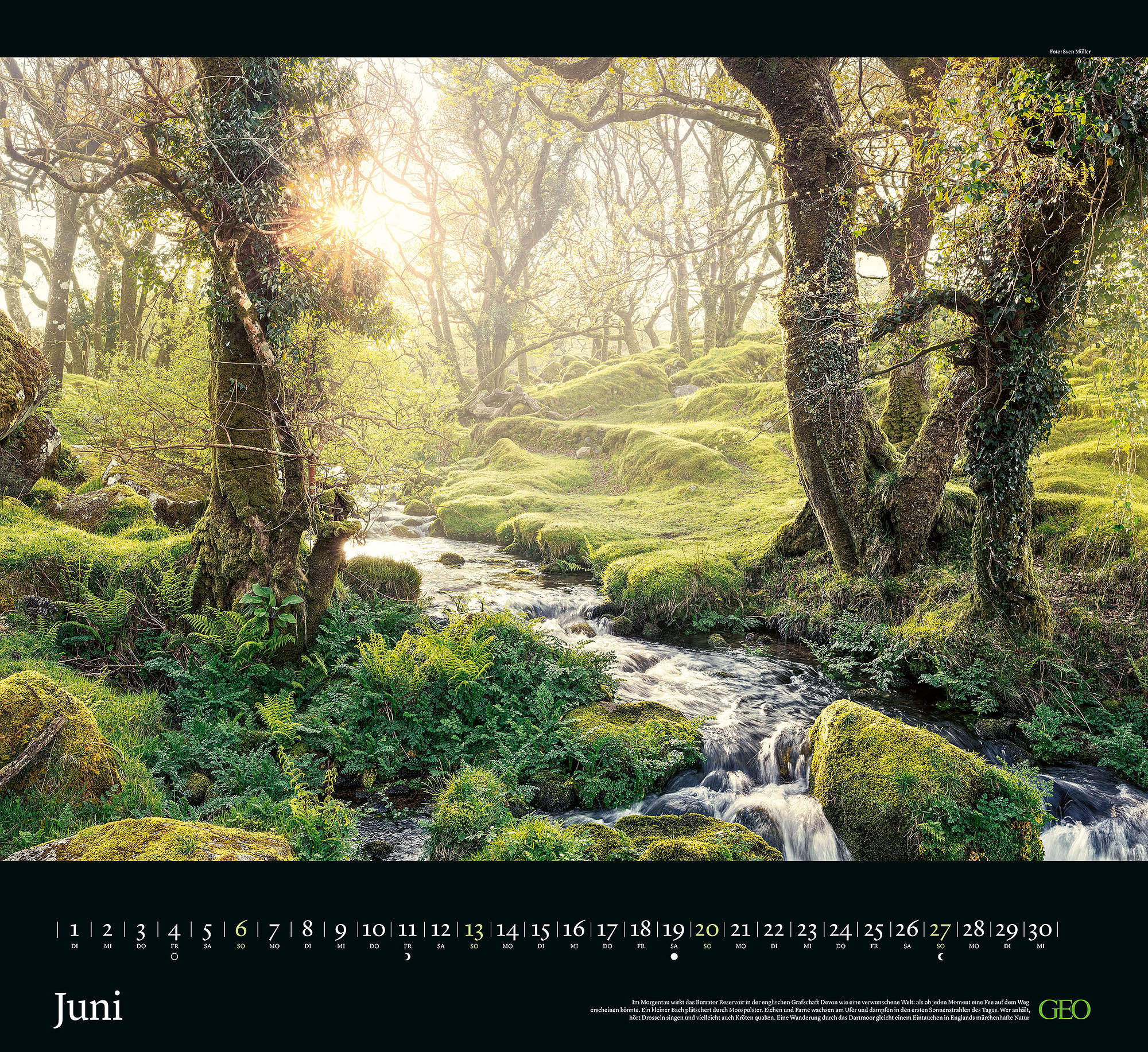 Klassiker-Kalender "Traumpfade" 2027