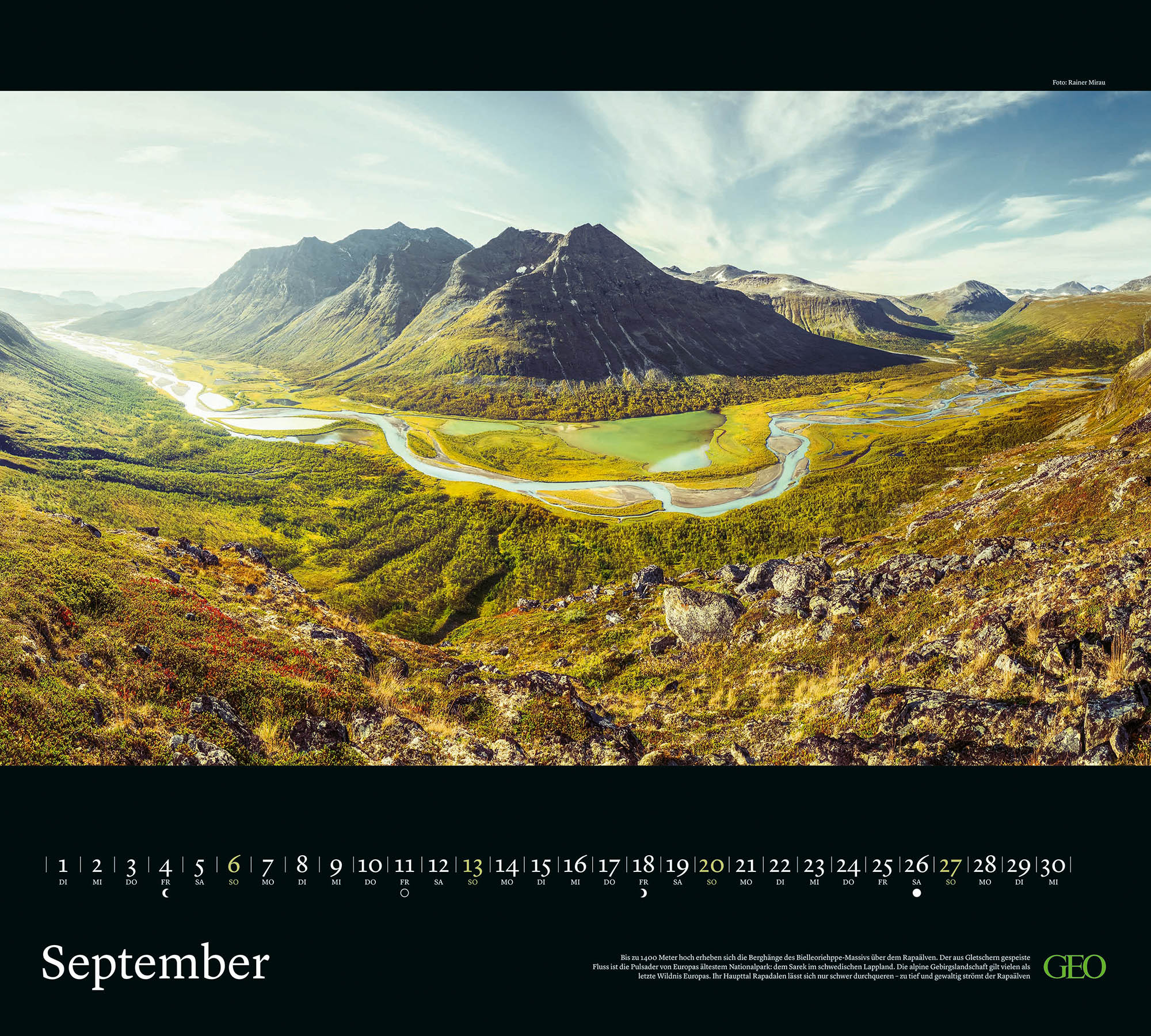 Kalender "Im Licht des Nordens" 2026