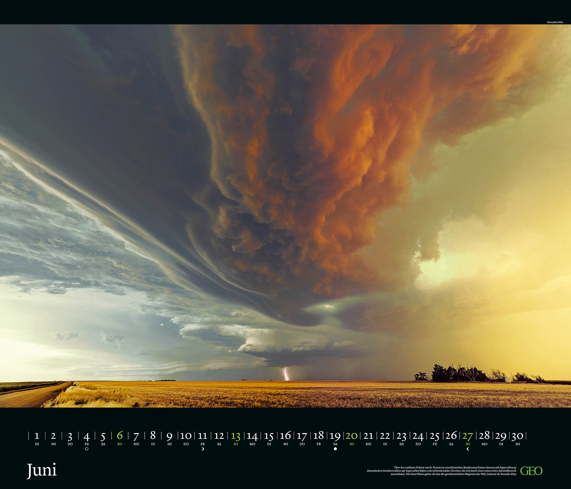 Edition-Kalender "Kr&auml;fte der Natur" 2027