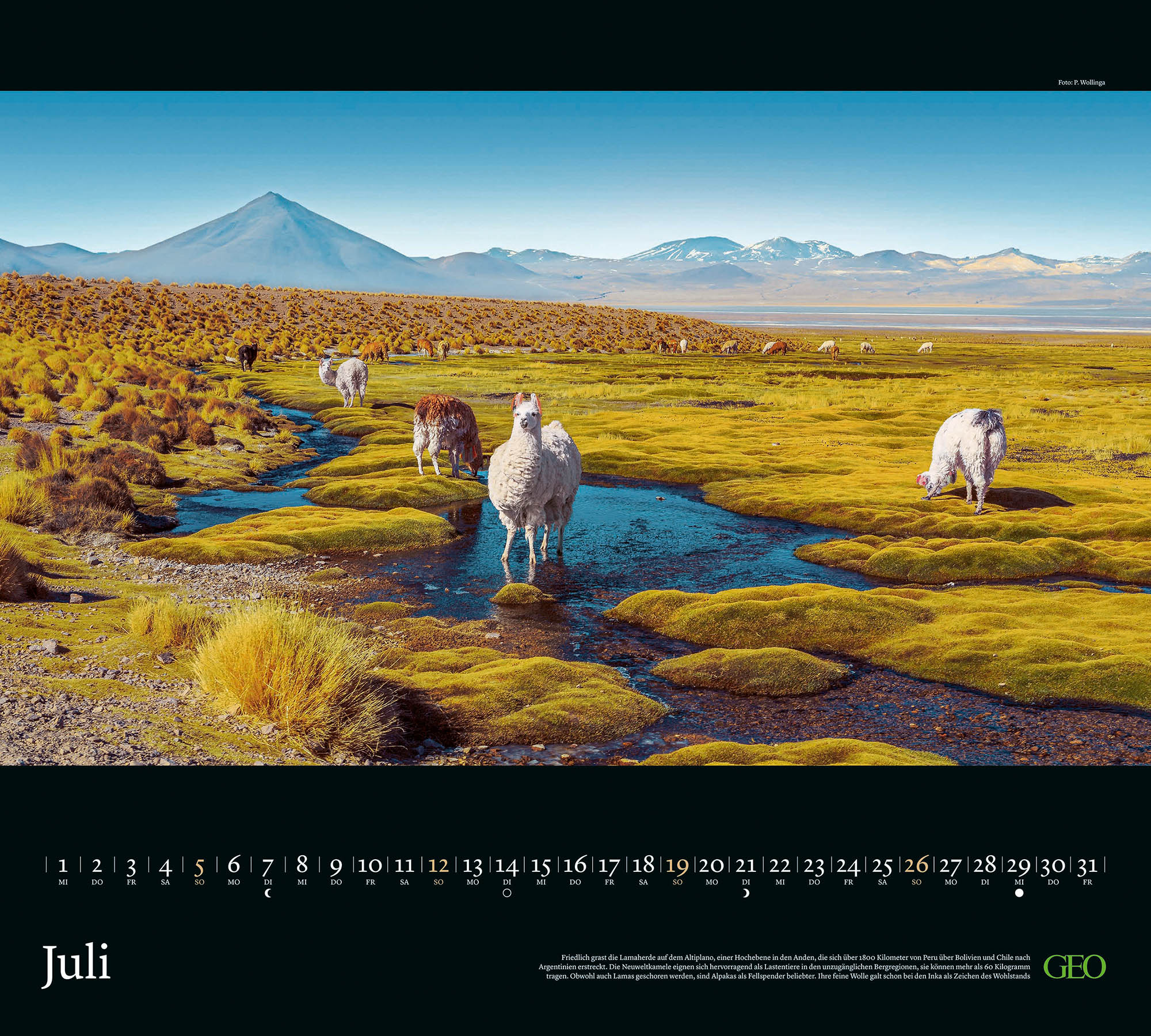 Kalender "Traumziele" 2026