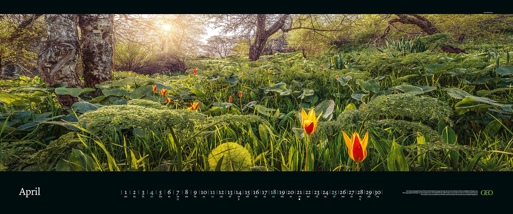 Panorama-Kalender "Orte der Stille" 2027