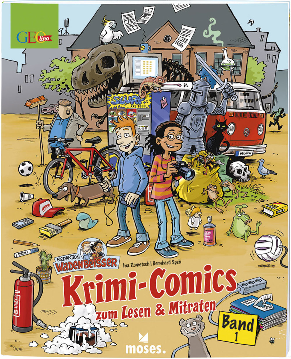Krimi-Comics "Wadenbeißer" Band 1