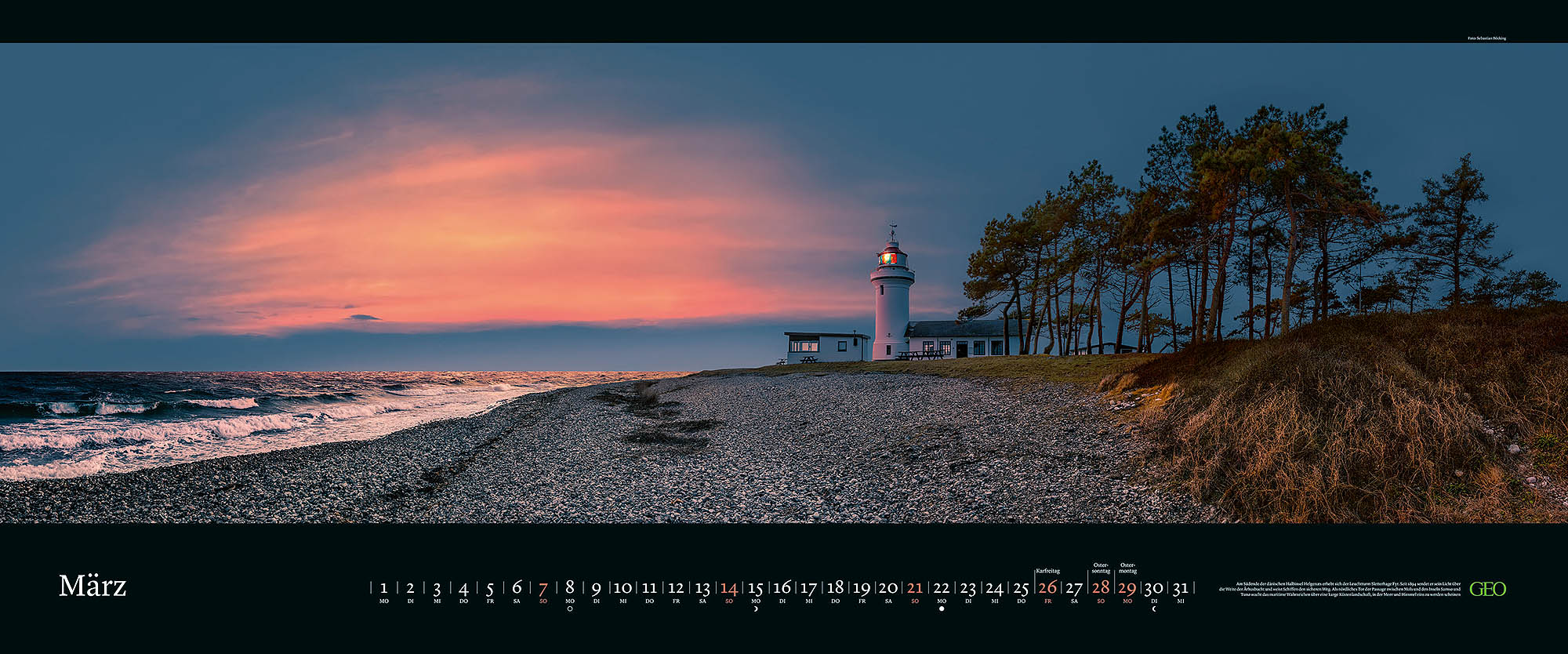 Panorama-Kalender Abo "Meeresweiten" 2027