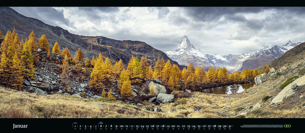 Panorama-Kalender "Der Blick ins Weite" 2025