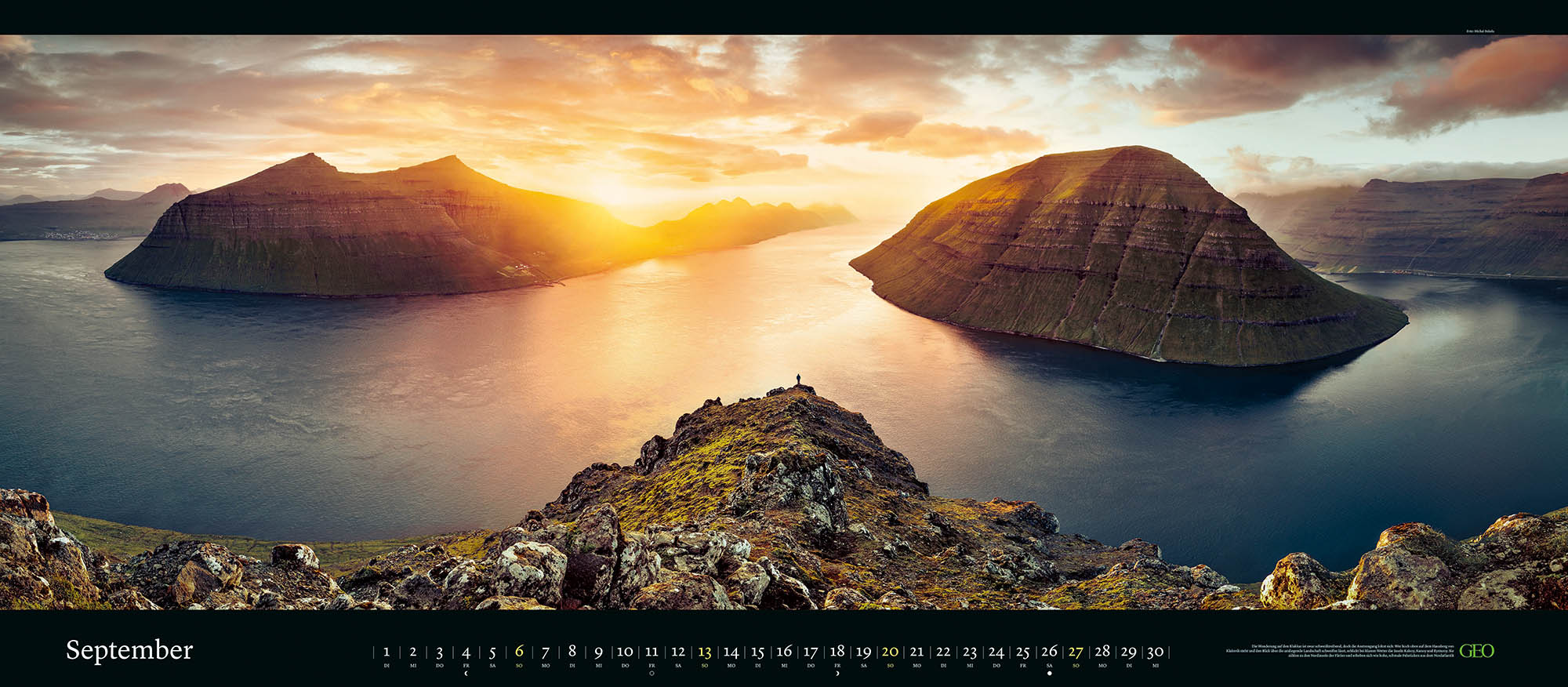 Panorama-Kalender "Der Blick ins Weite" 2026