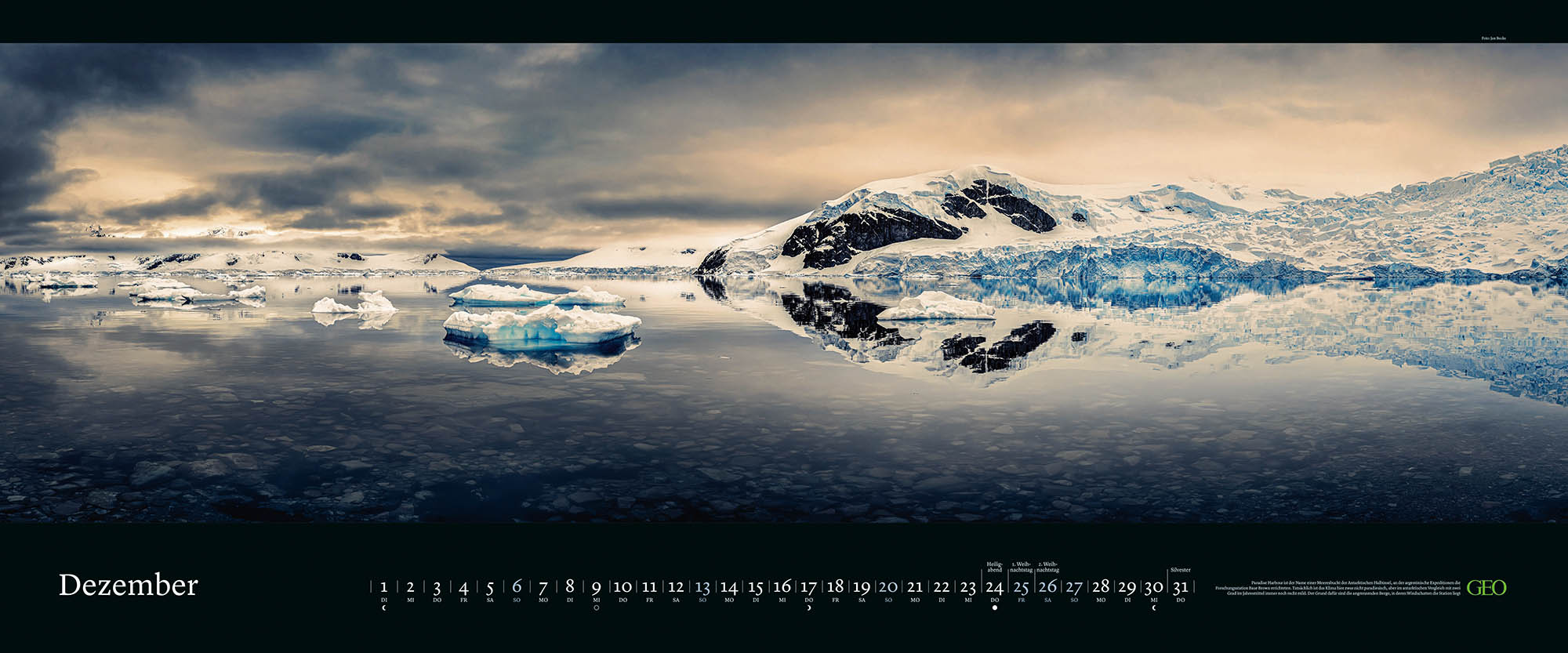 Panorama-Kalender "Orte der Stille" 2026