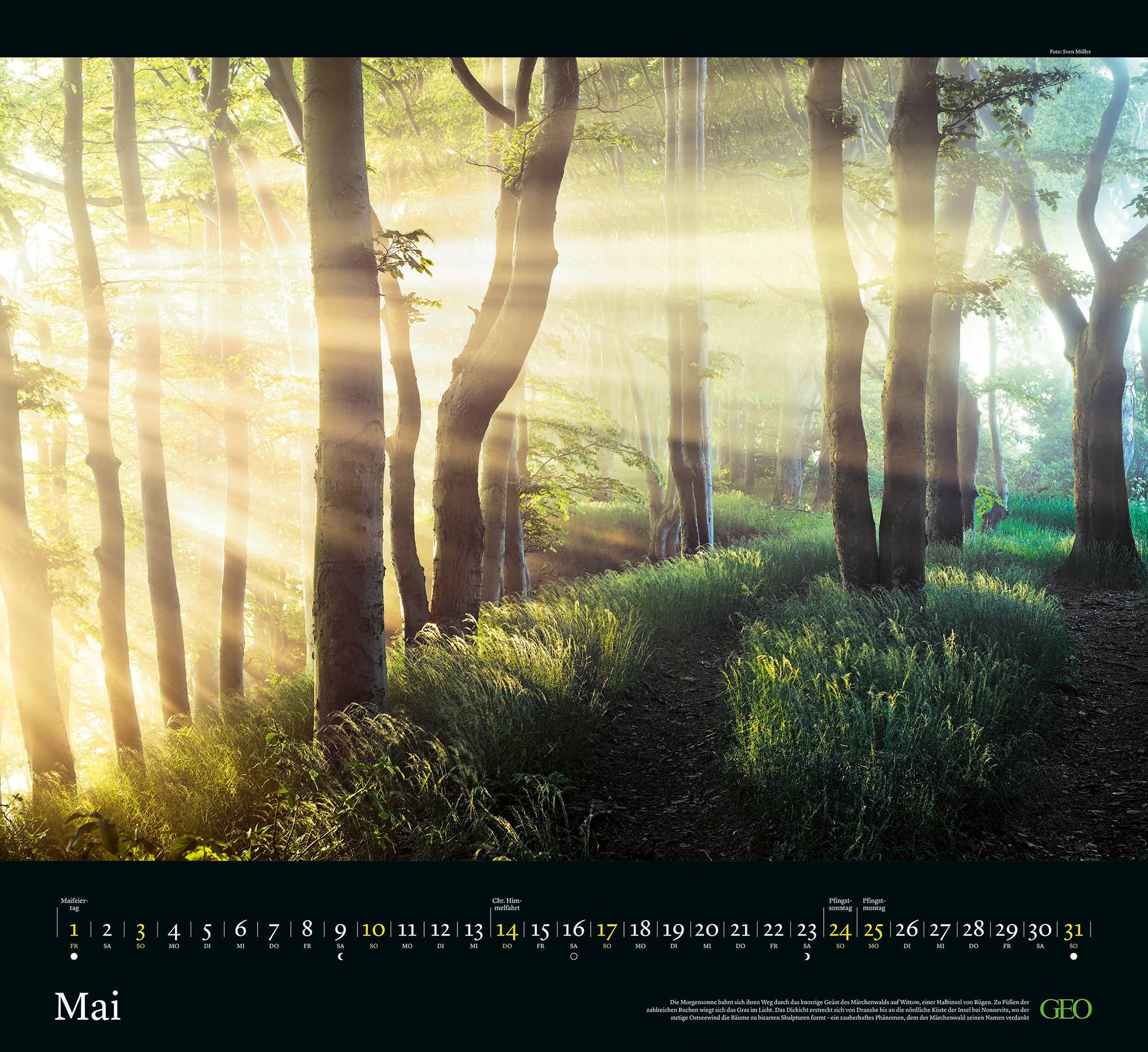 Kalender "Naturwunder Deutschland" 2026