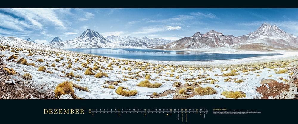 Panorama-Kalender-Abo "Orte der Stille" 2024