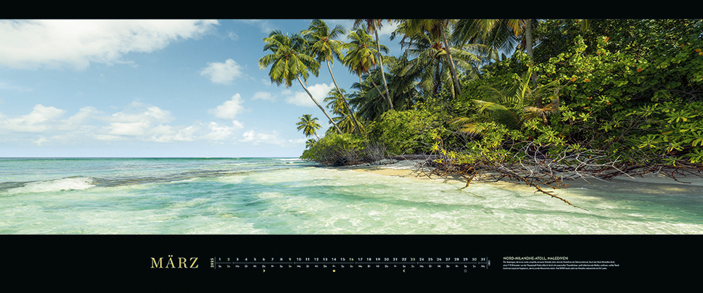 Panorama-Kalender-Abo " Orte der Stille" 2025