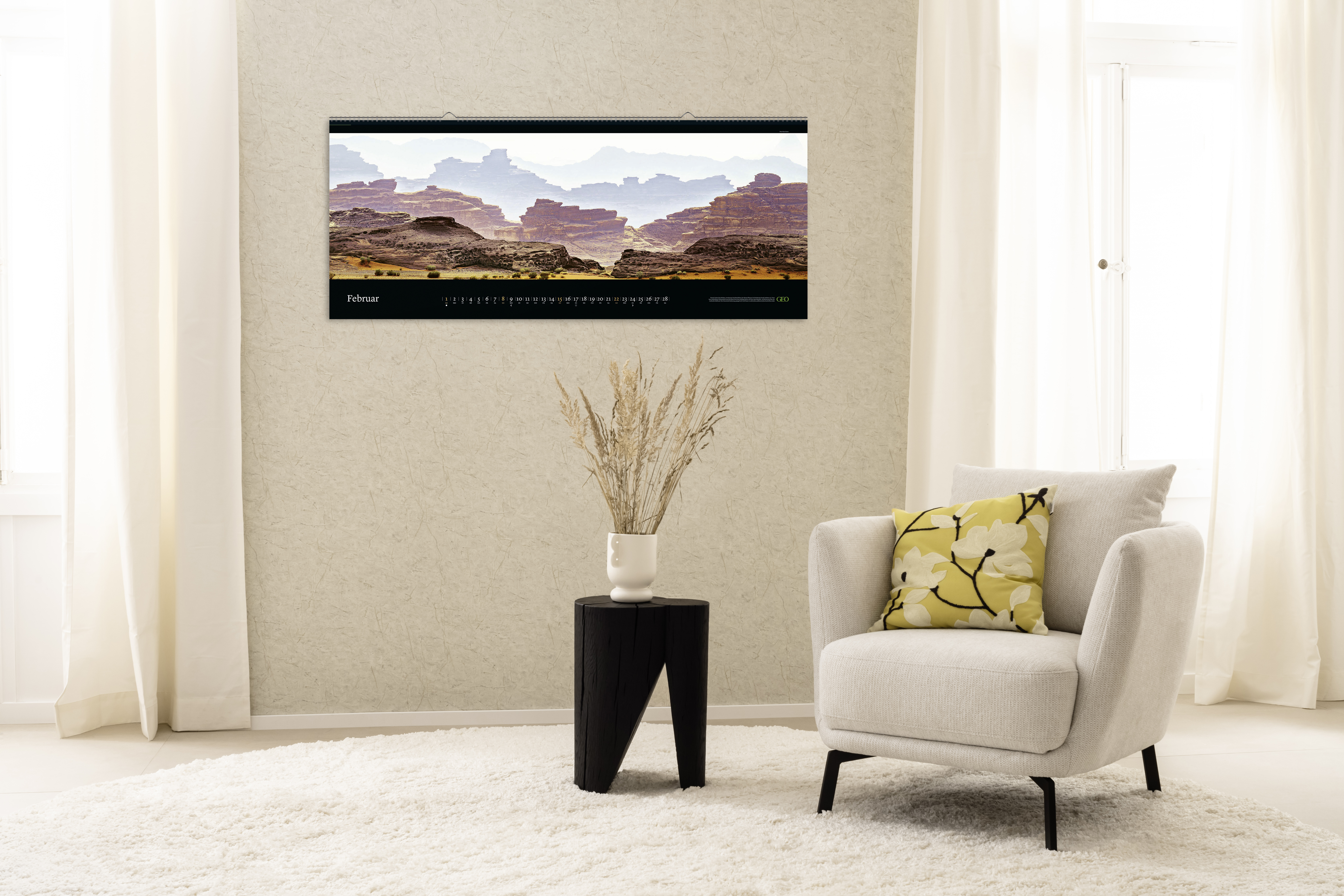 Panorama-Kalender-Abo " Orte der Stille" 2026