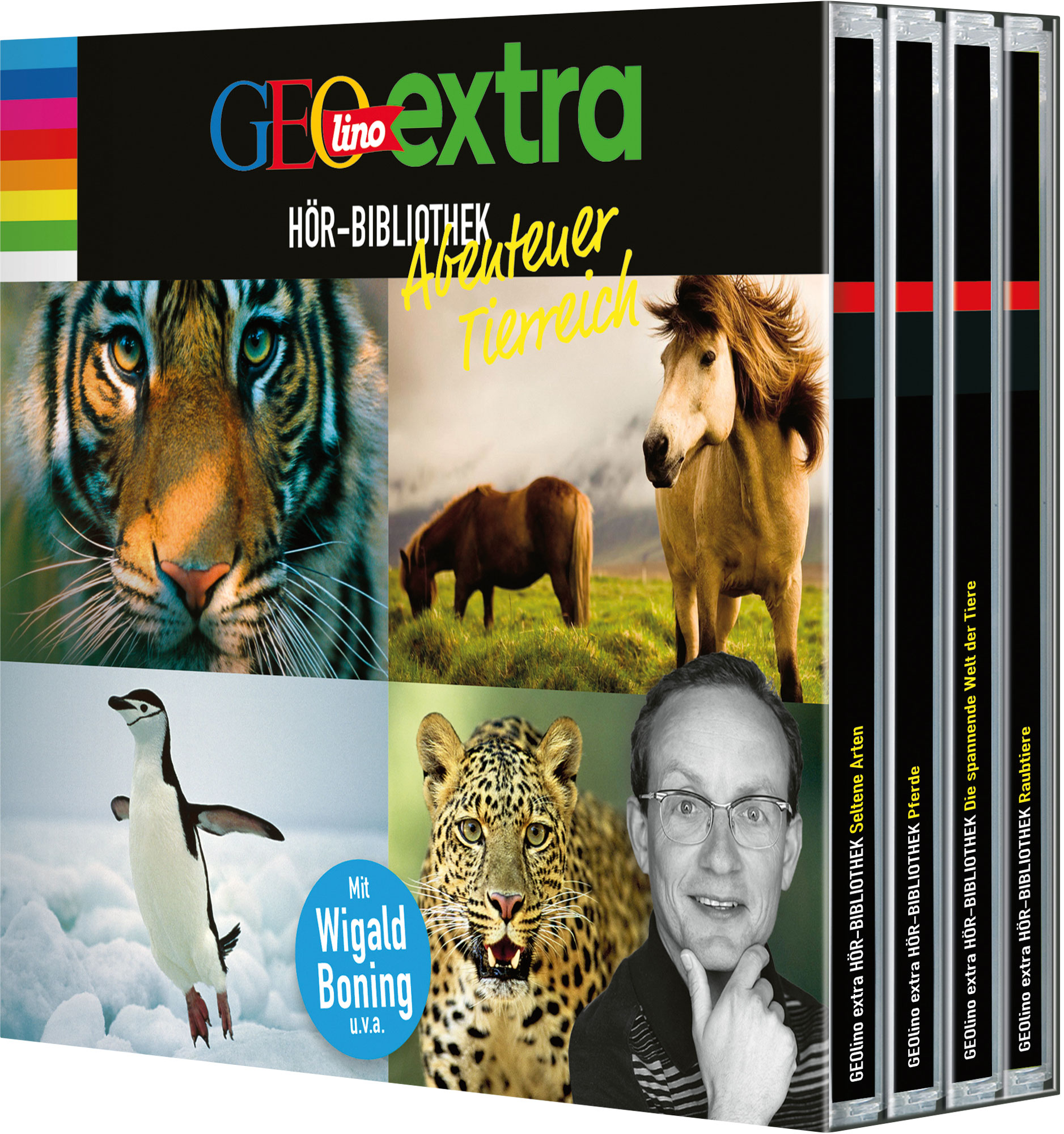GEOLINO EXTRA-H&ouml;rbuchbox &bdquo;Abenteuer Tierreich&ldquo;