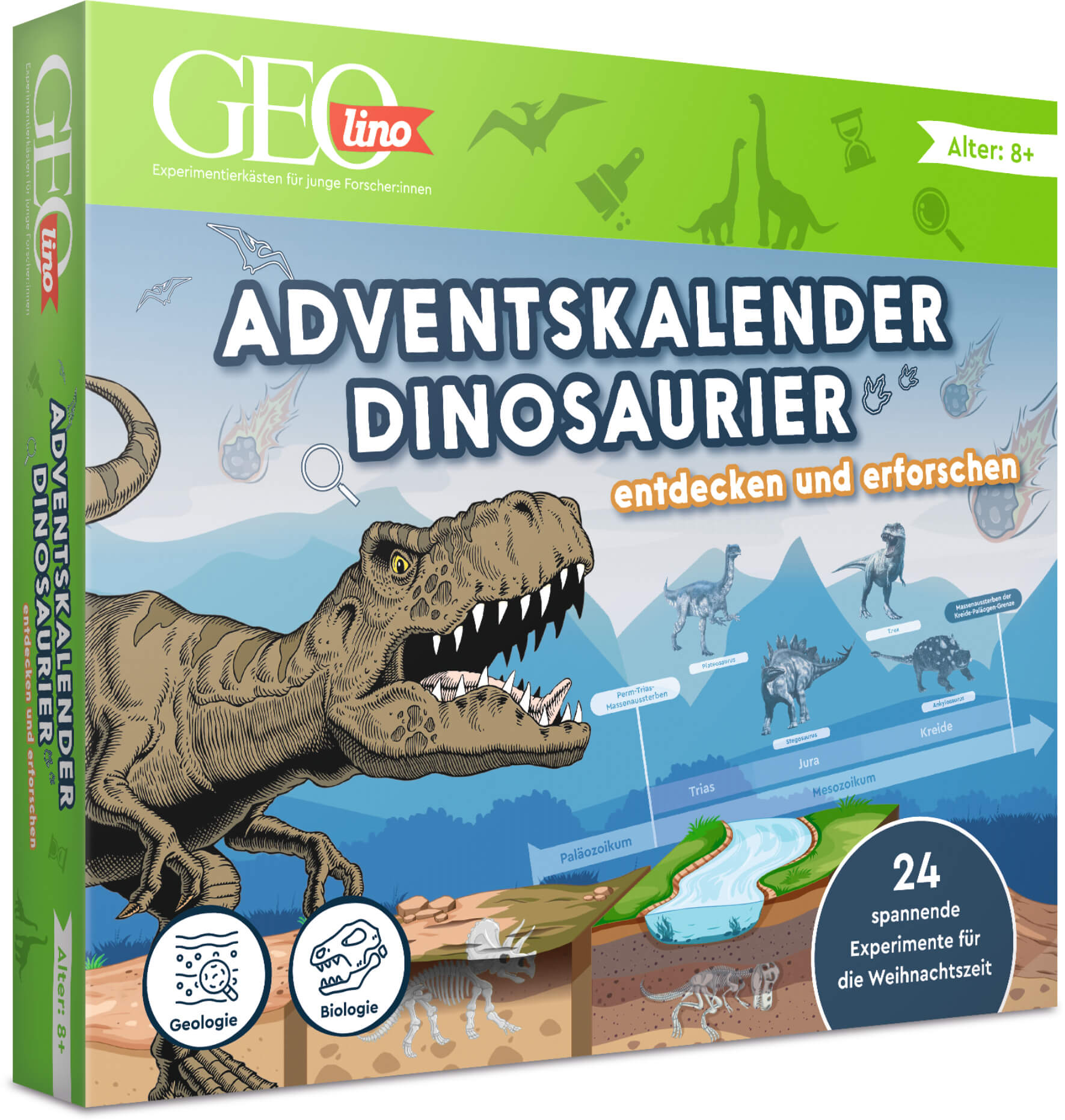 GEOLINO Adventskalender „Dinosaurier“