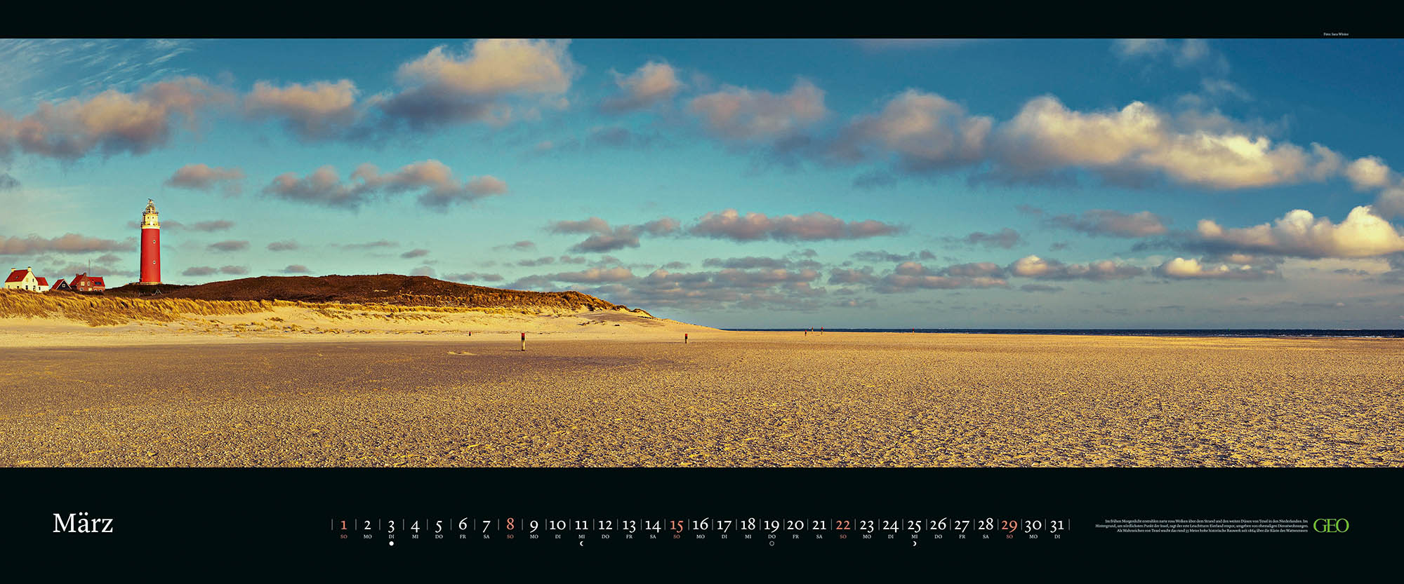 Panorama-Kalender "Meeresweiten" 2026