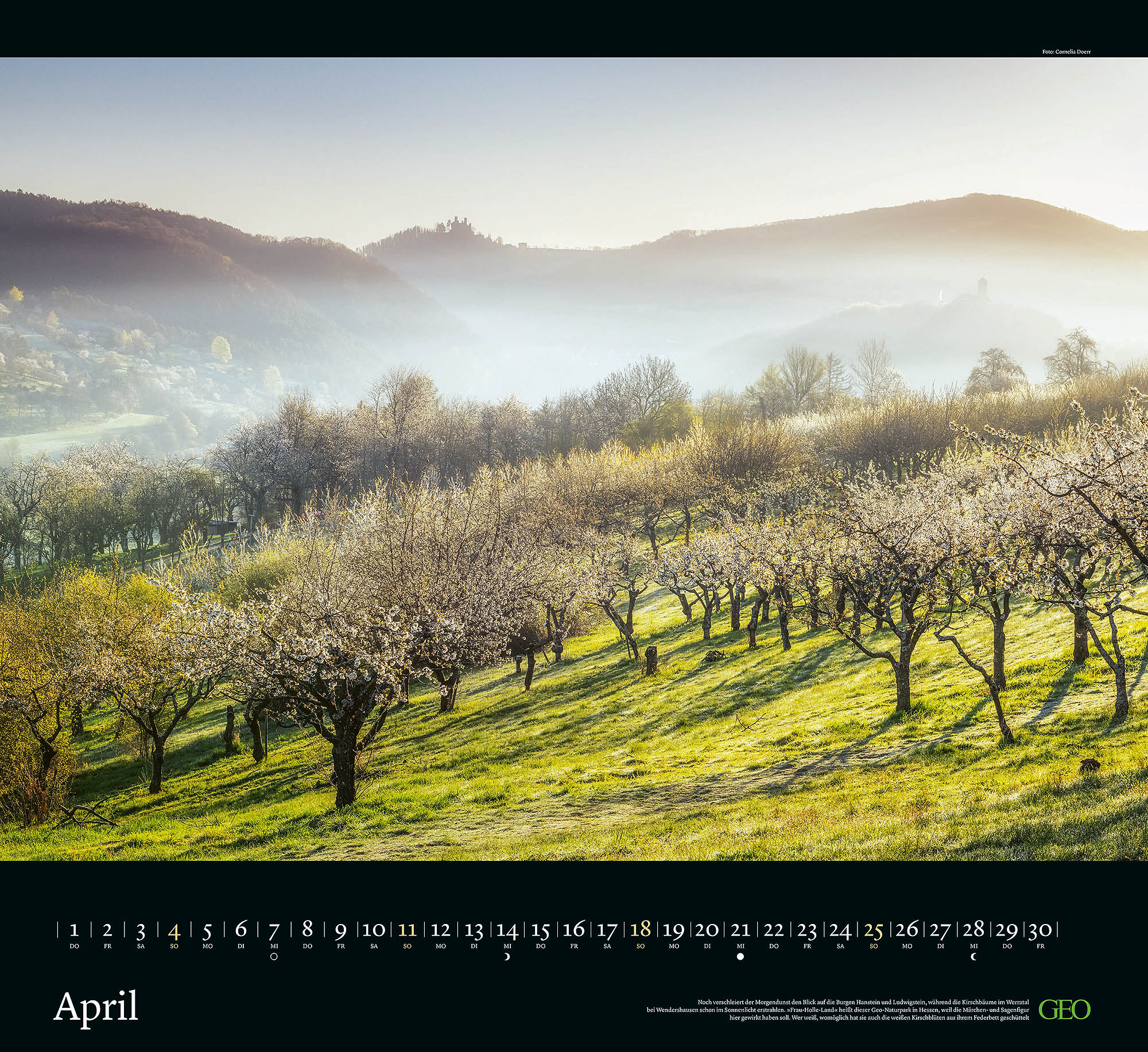 Kalender "Naturwunder Deutschland" 2027