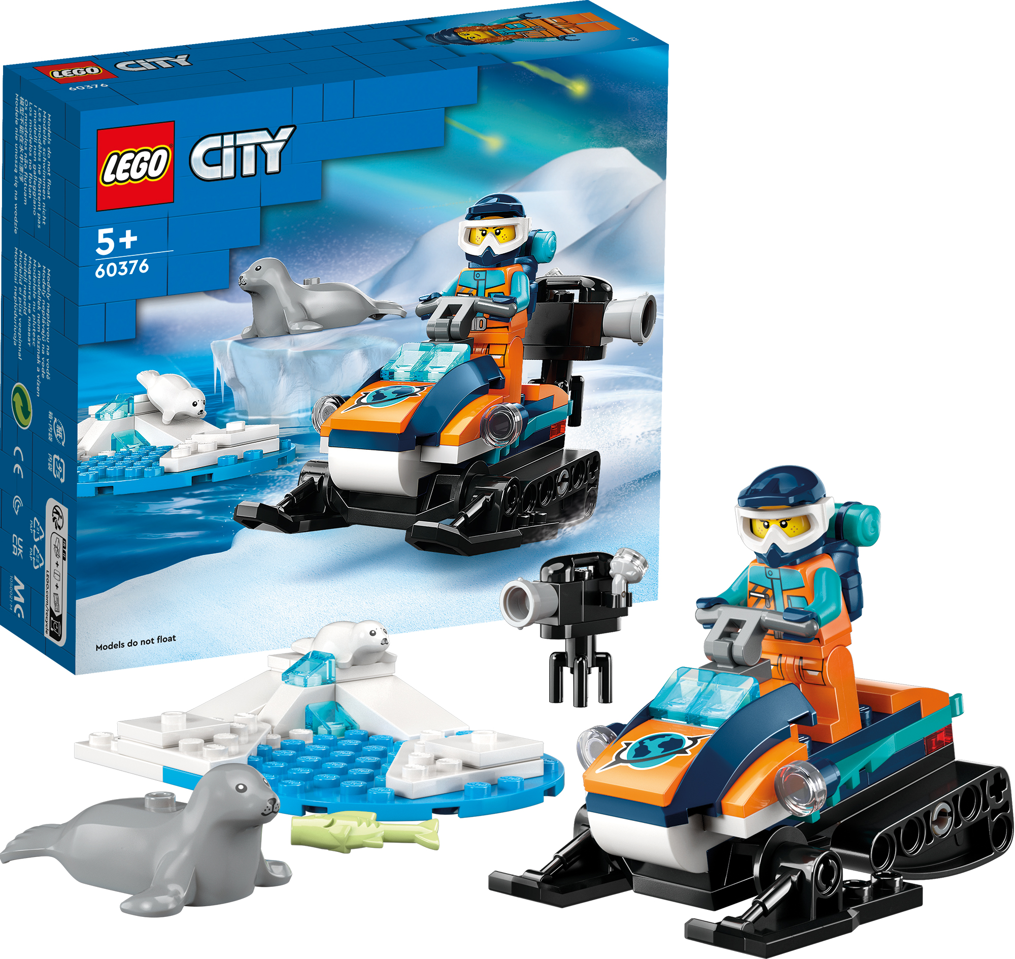 LEGO City „Arktis-Schneemobil“