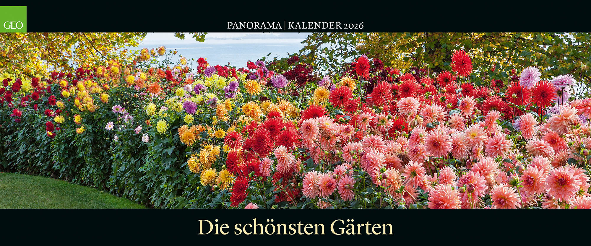 Panorama-Kalender-Abo "Die sch&ouml;nsten G&auml;rten" 2026