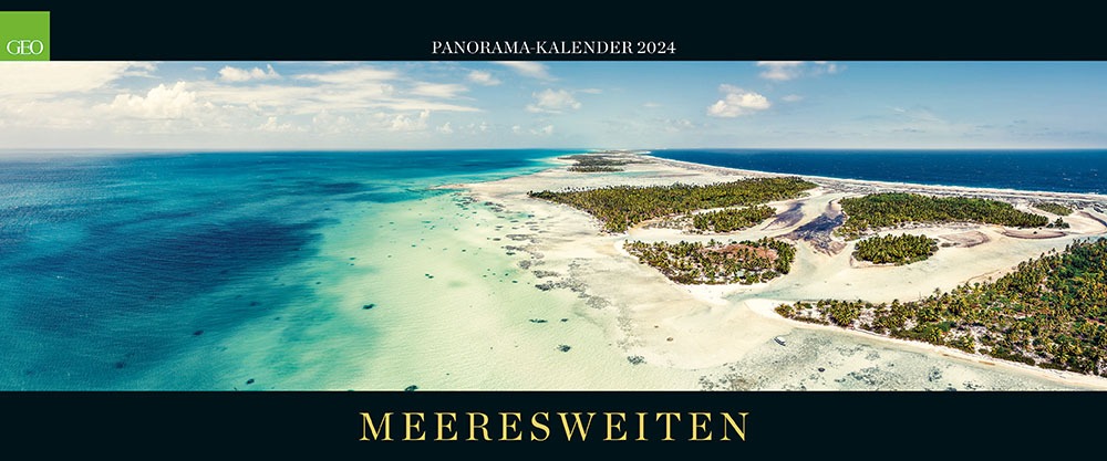 Panorama-Kalender "Meeresweiten" 2024