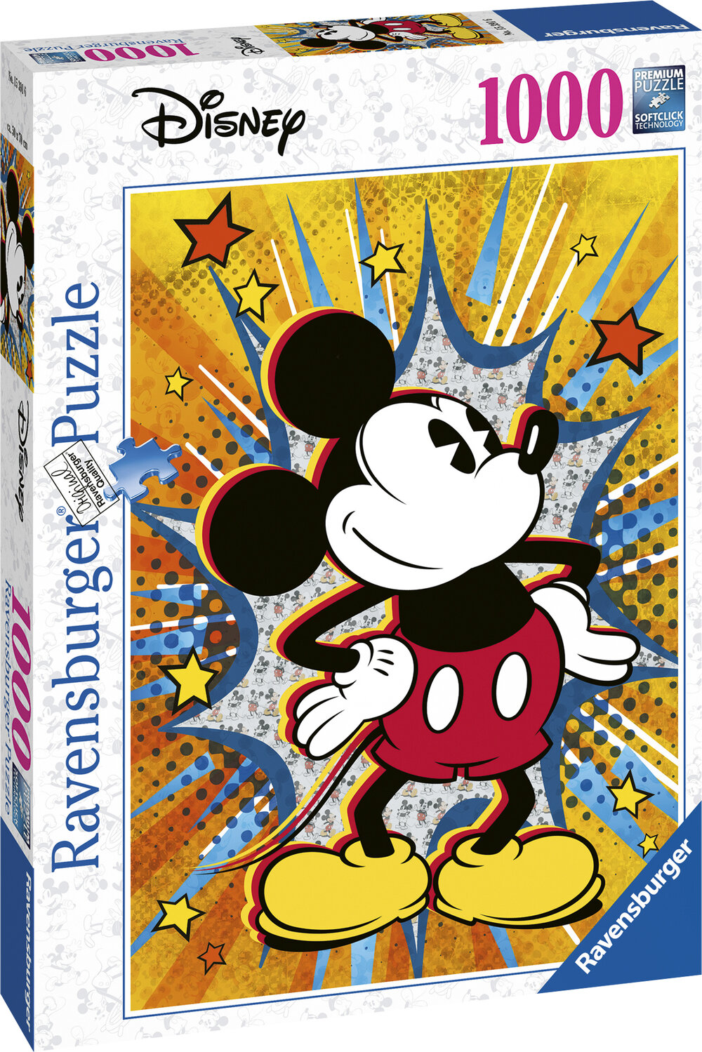 RAVENSBURGER Retro Puzzle „Mickey Mouse“