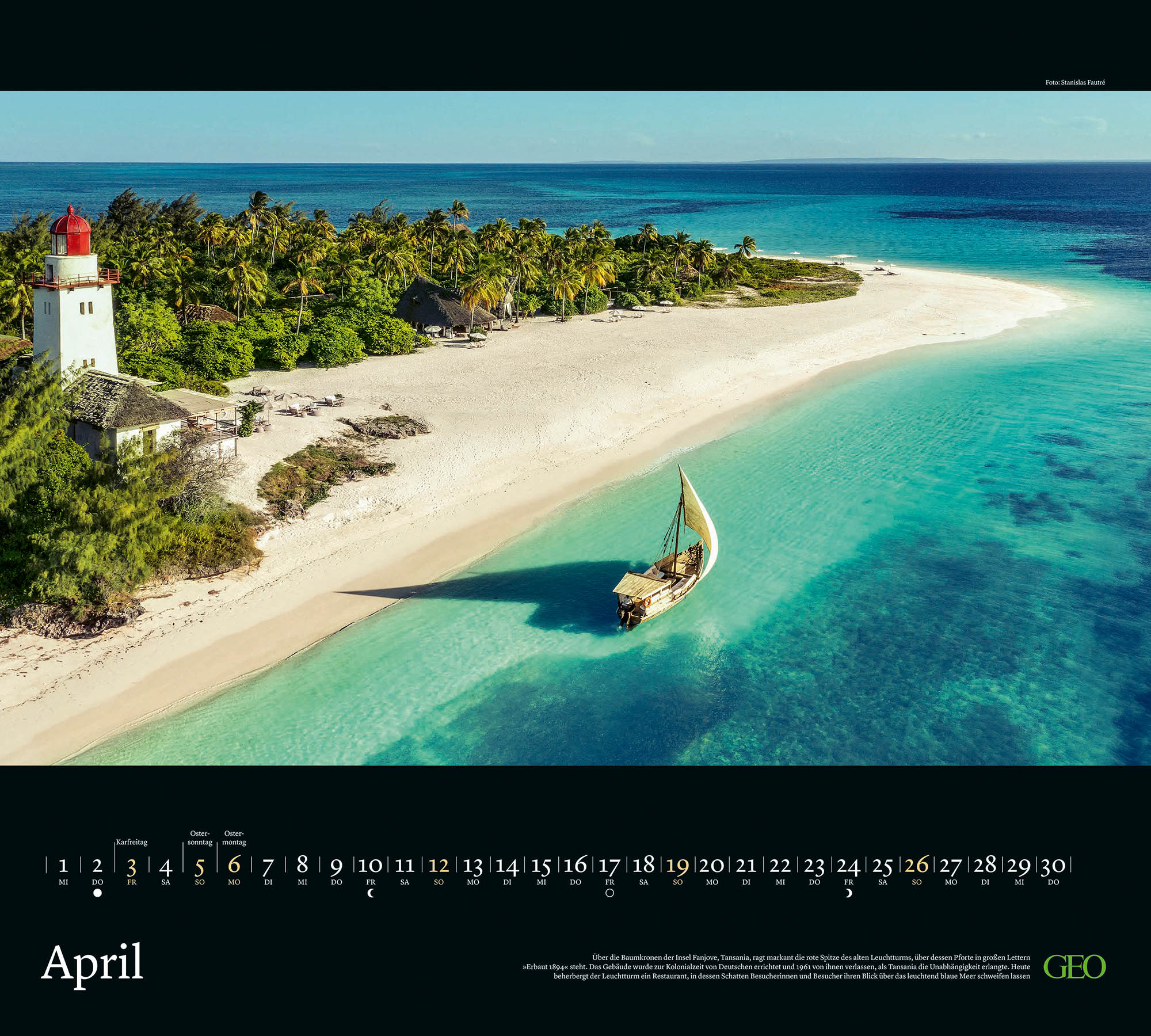 Kalender "Traumziele" 2026