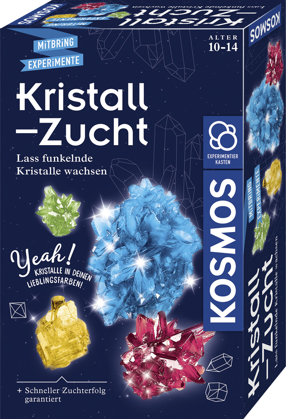 KOSMOS Experimentierkasten „Kristall-Zucht“ 